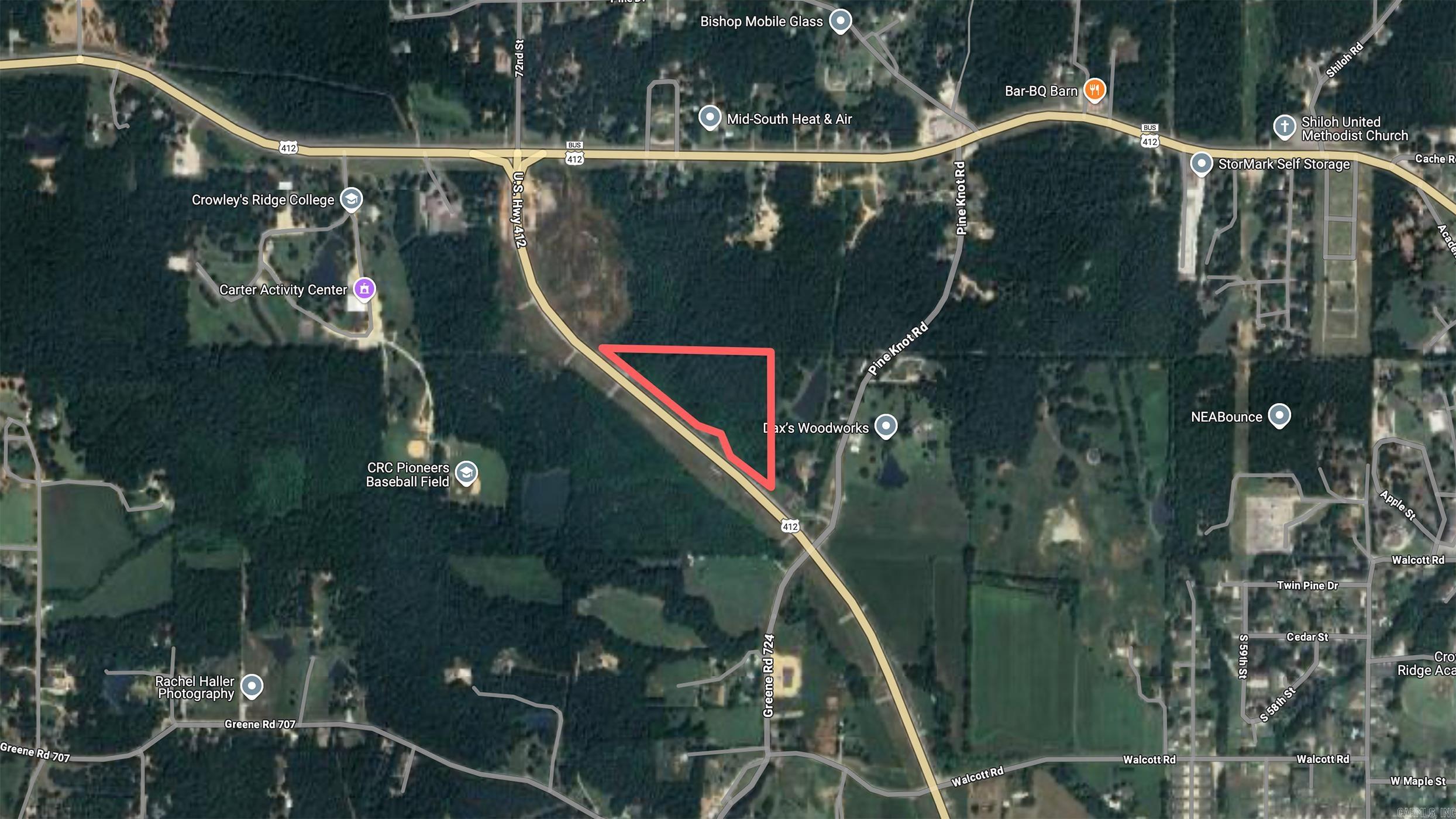 11.43 Acres  US Highway 412  Paragould, AR
