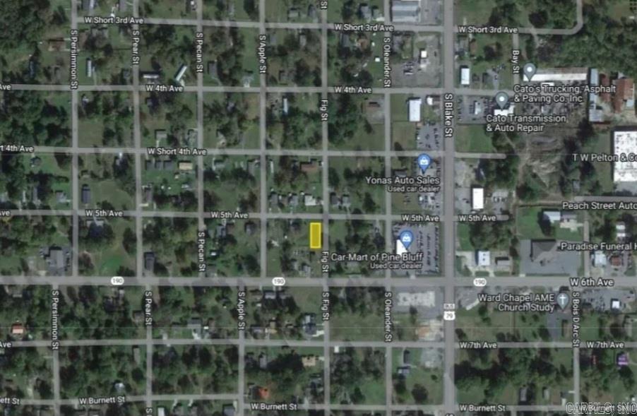 Lot 001 W 5th  Pine Bluff, AR