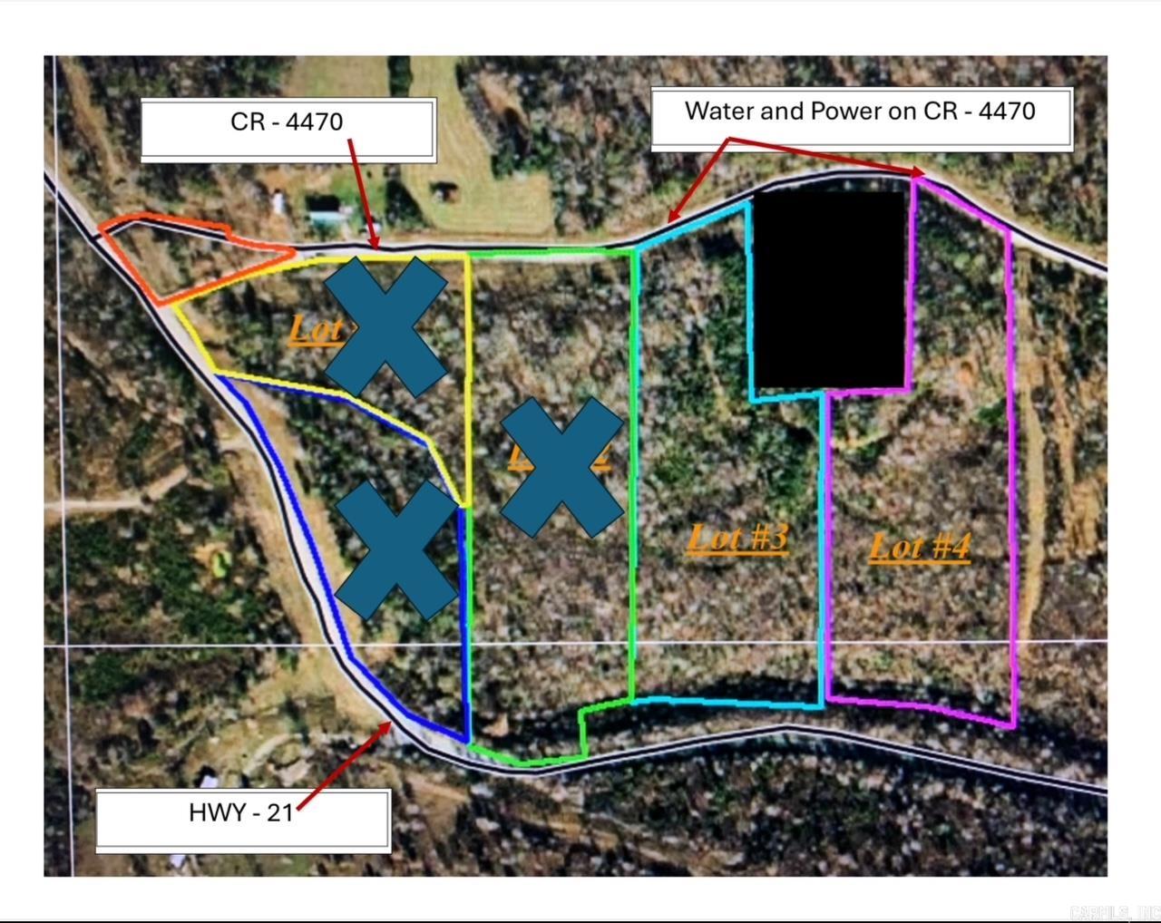 Lot 4  CR 4470  Ozone, AR
