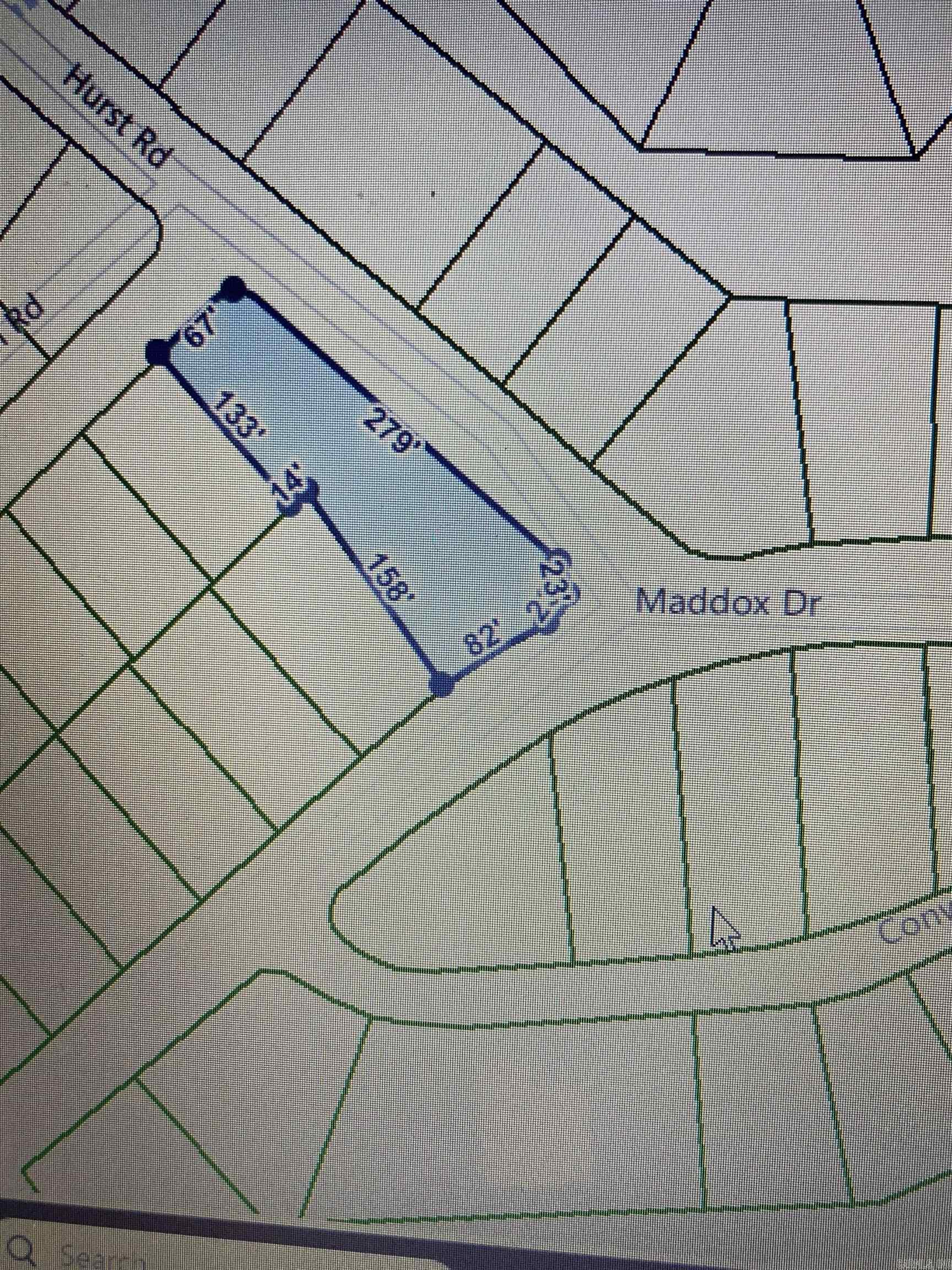 Lot172&173Bk173  Hurst Rd at Ashburn Rd  Fairfield Bay, AR