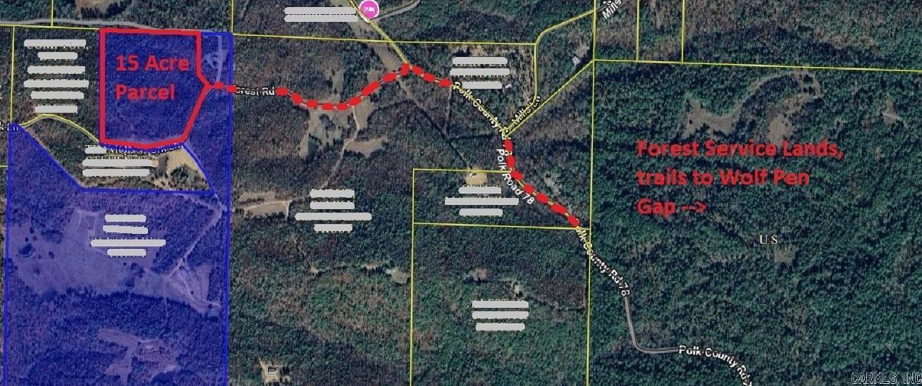 TBD Tract 4  Thompson Creek Lane  Mena, AR