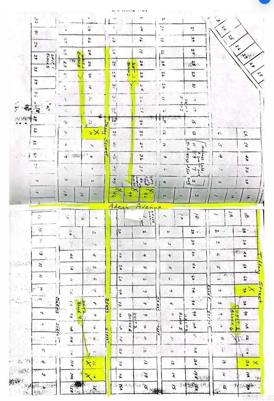 8  Lots in Red River Shores S/D  Judsonia, AR