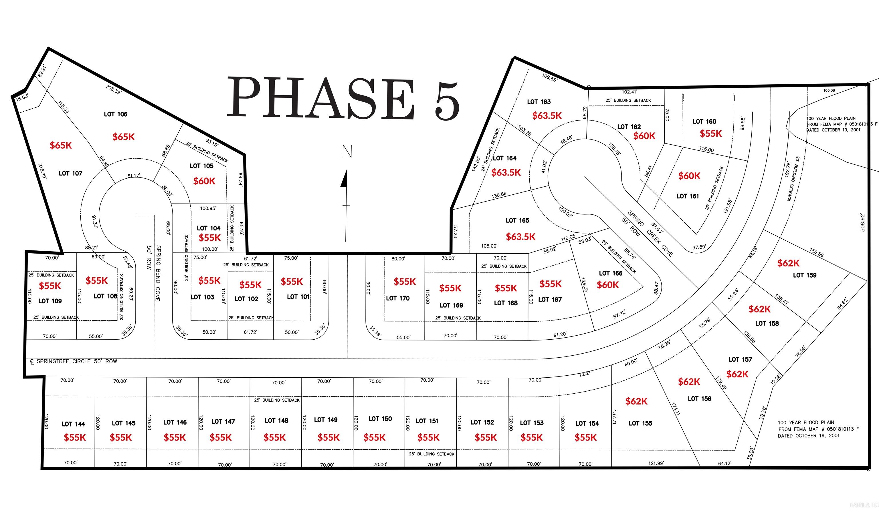 Lot 170 Springtree  Little Rock, AR