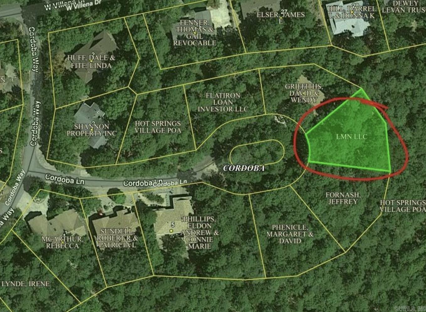 Lot 12 cordoba  Hot Springs Village, AR