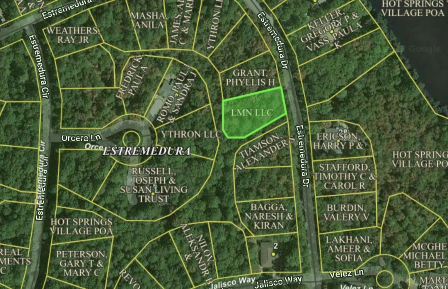 Lot 14 estremendura  Hot Springs Village, AR