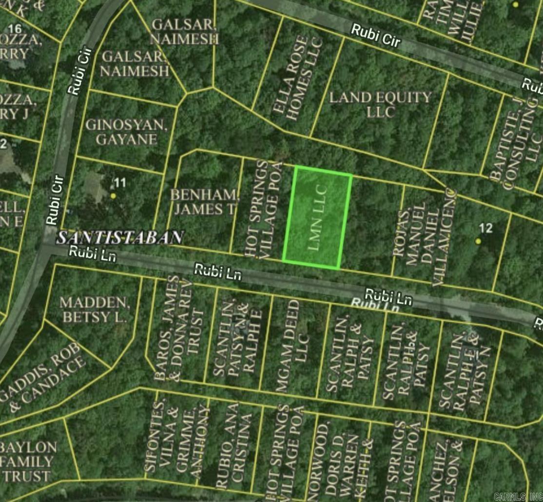 Lot 11 Rubi  Hot Springs Village, AR