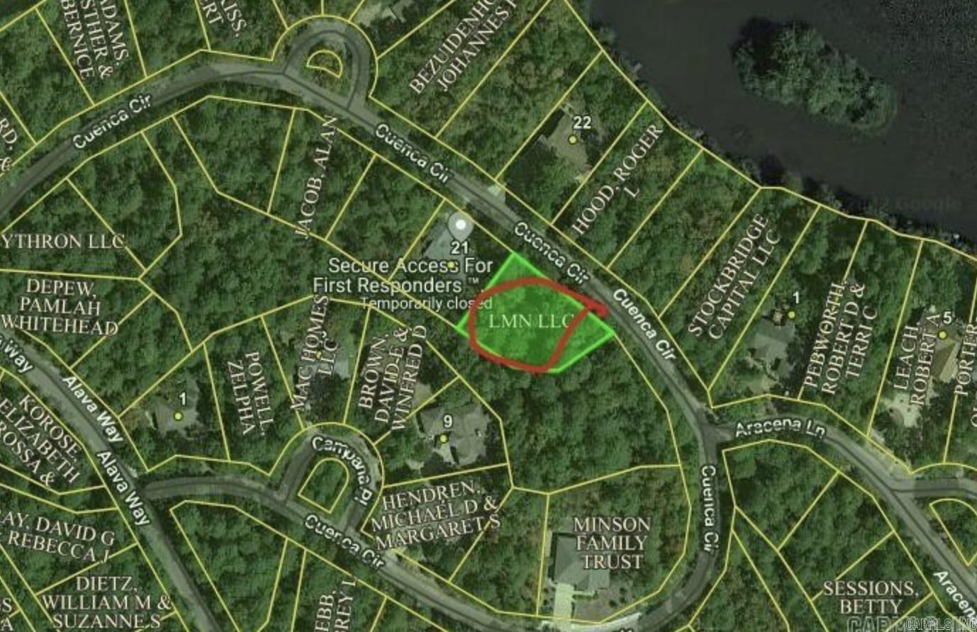 Lot 1 Cuenca  Hot Springs Village, AR