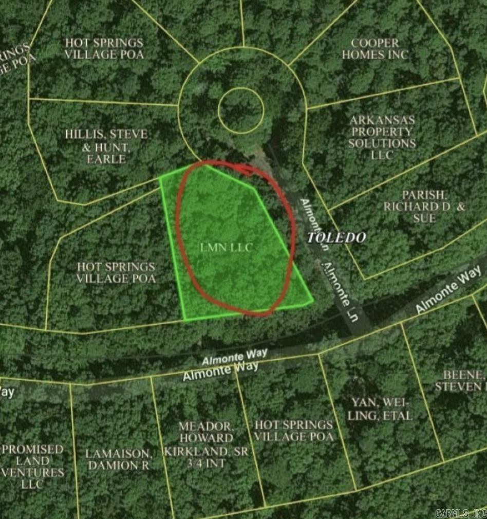 Lot 5 Almonte  Hot Springs Village, AR