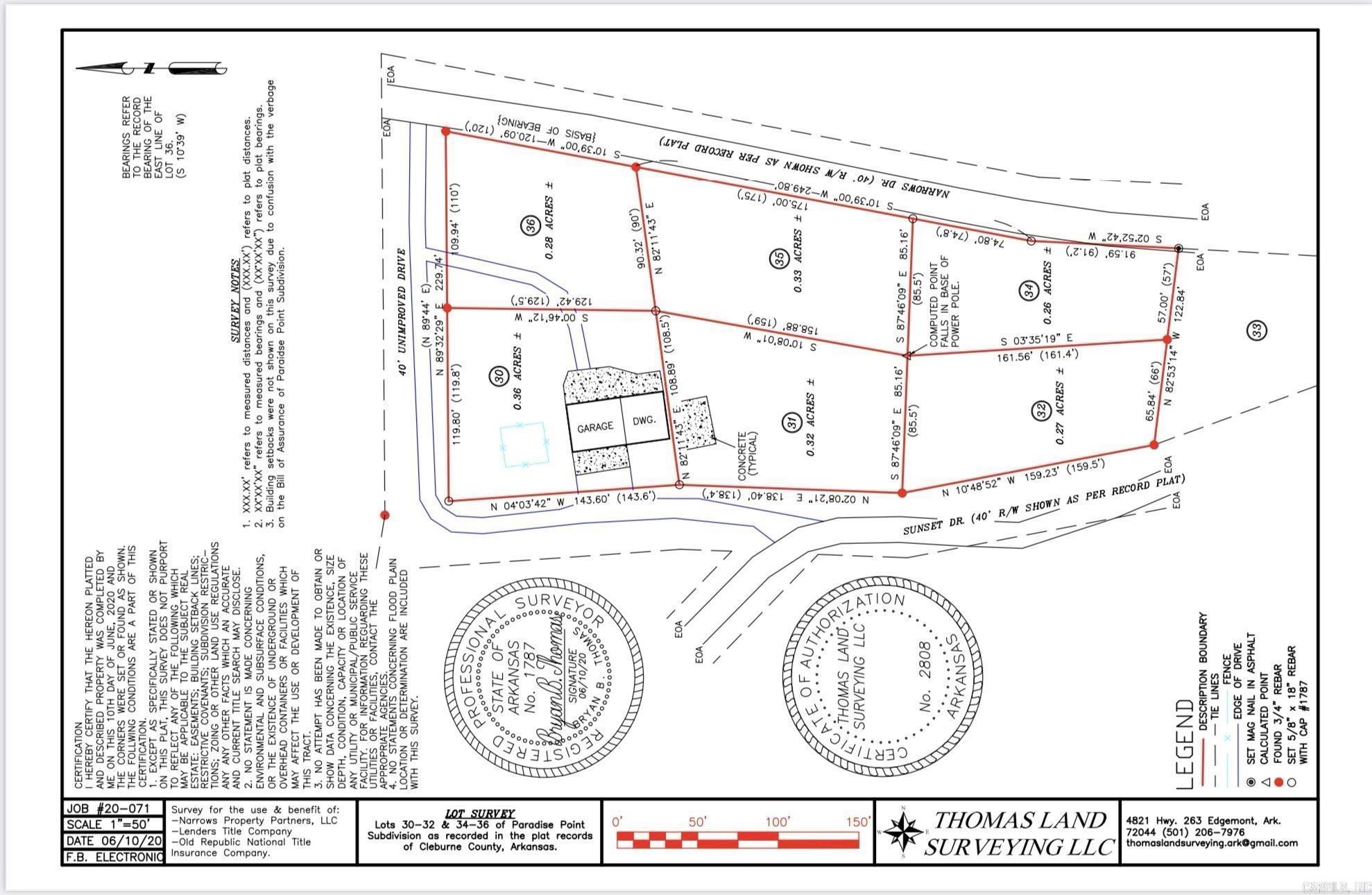 Lot 35 Narrows  Greers Ferry, AR