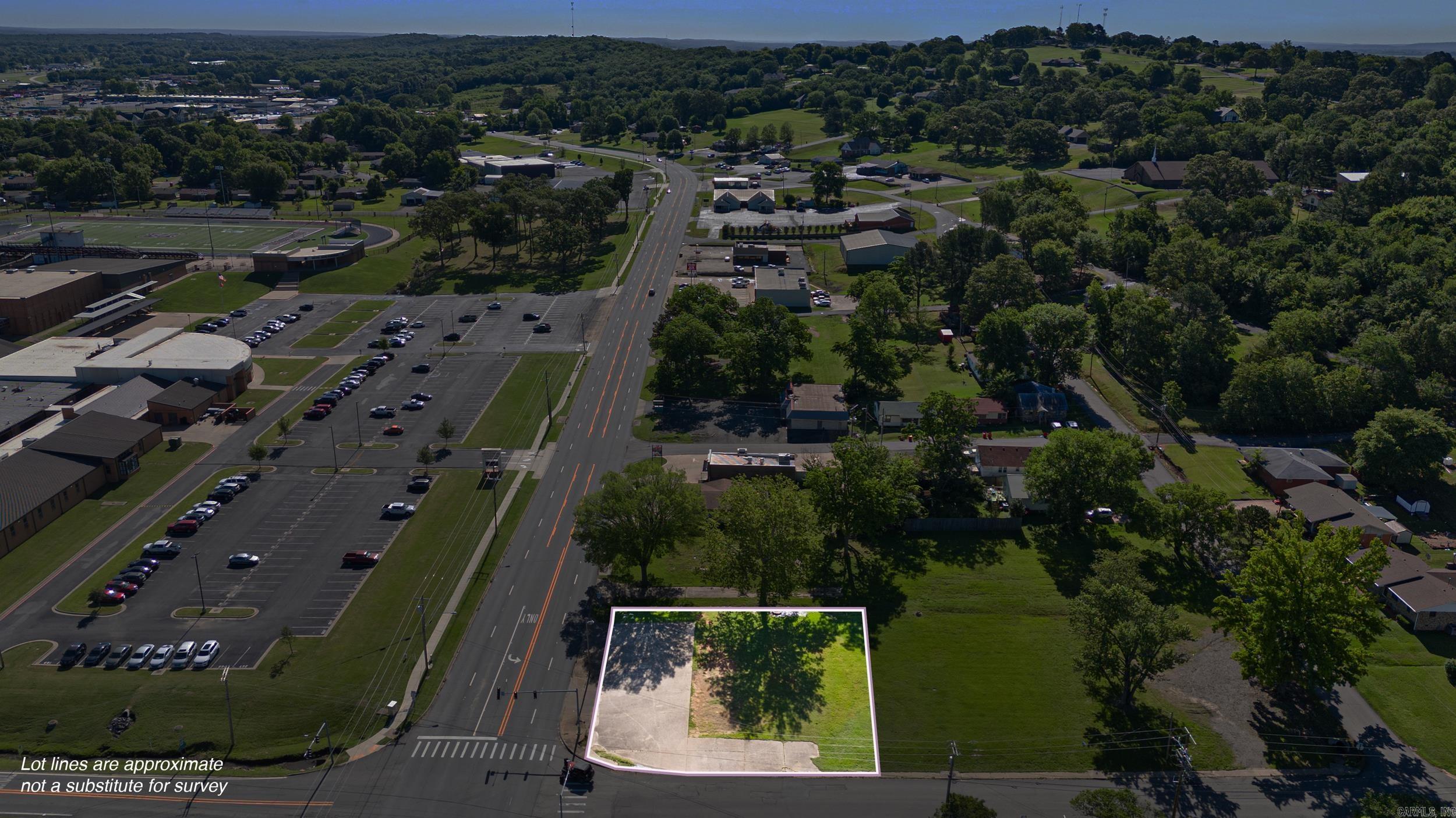 Lot Corner Harding and Will  Morrilton, AR