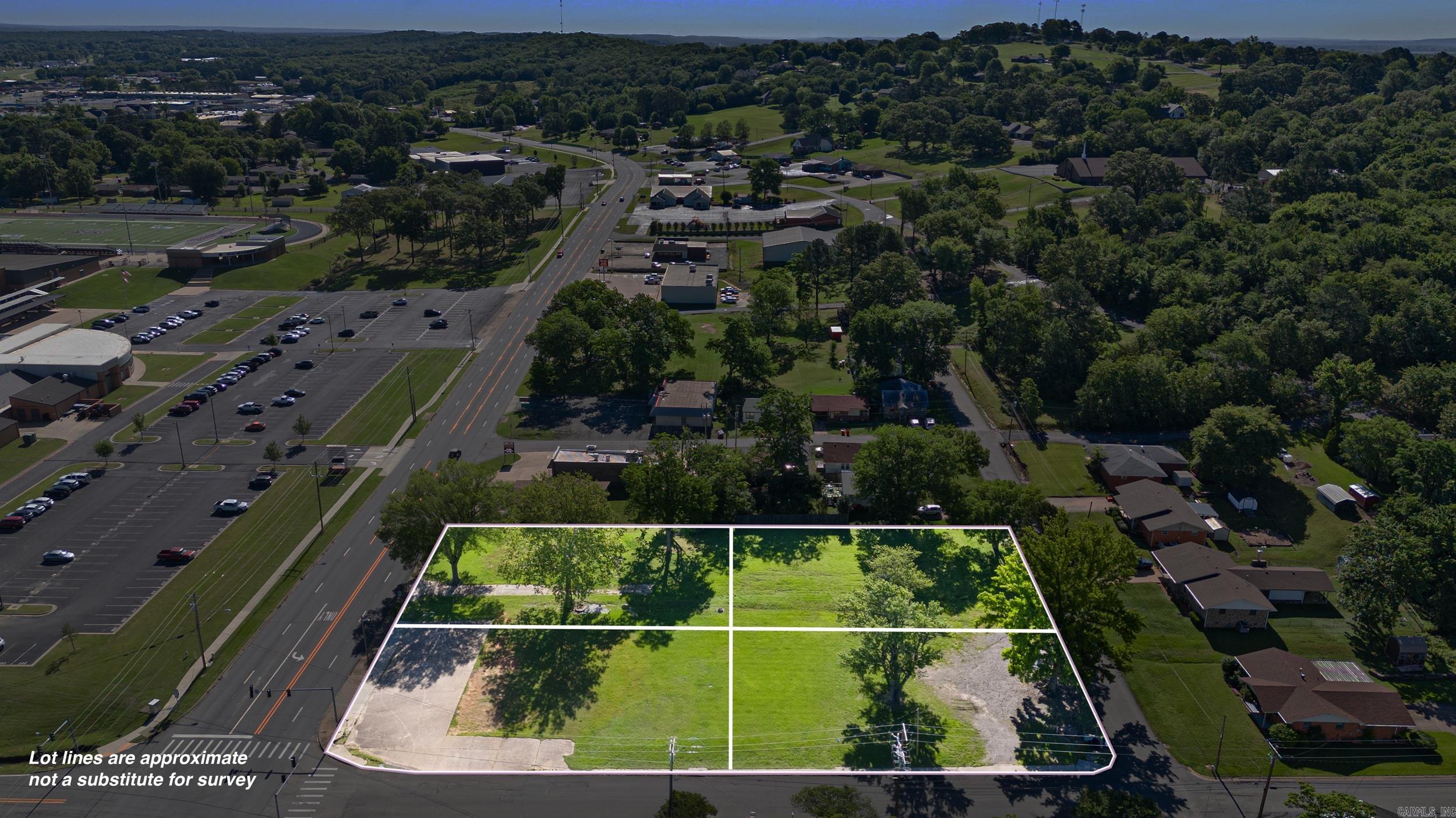 Lot Corner Harding and Will  Morrilton, AR