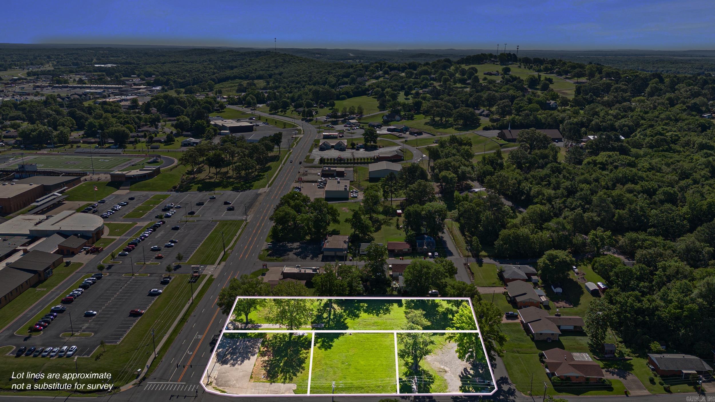 Lot Corner Harding and Will  Morrilton, AR