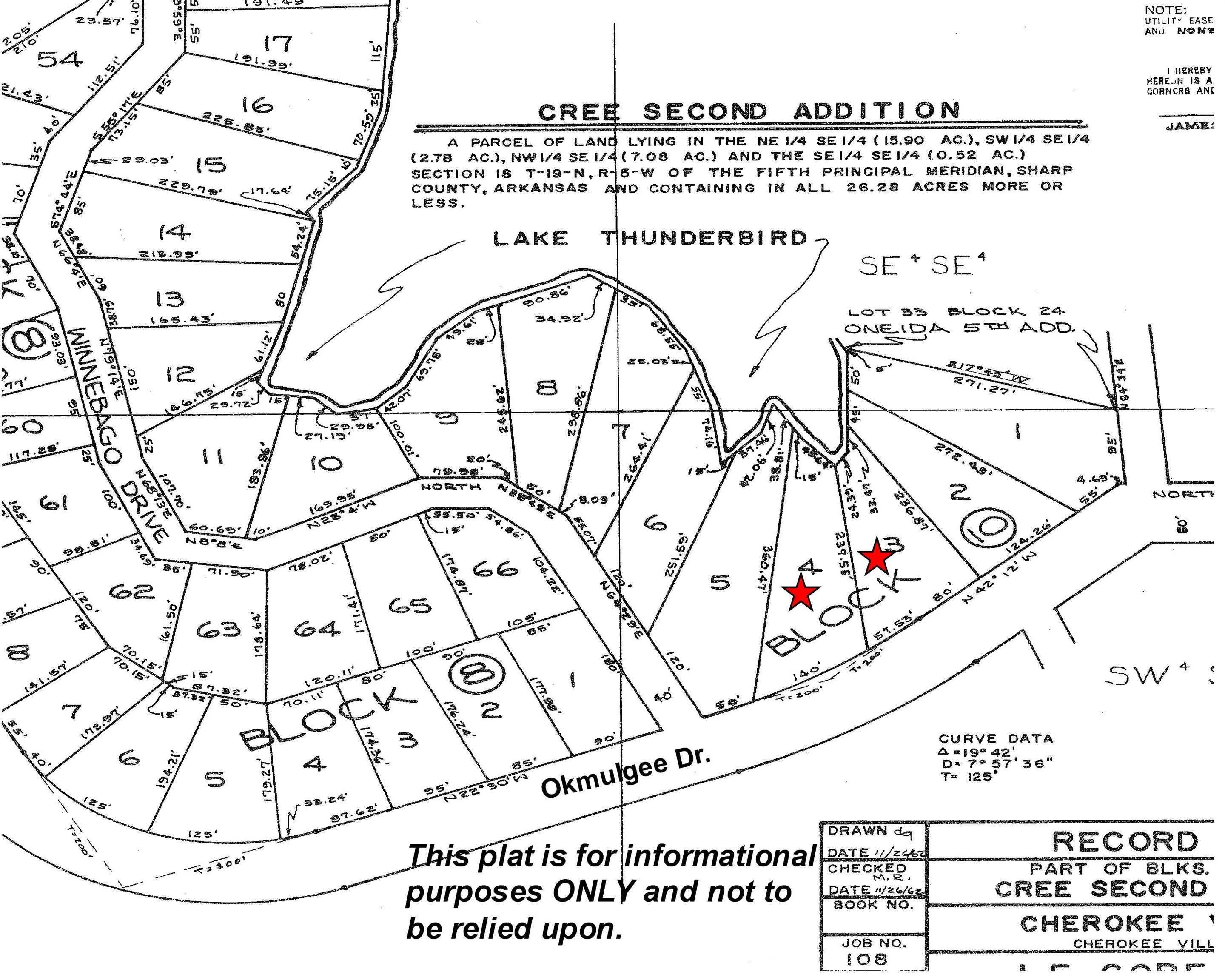  Okmulgee  Cherokee Village, AR