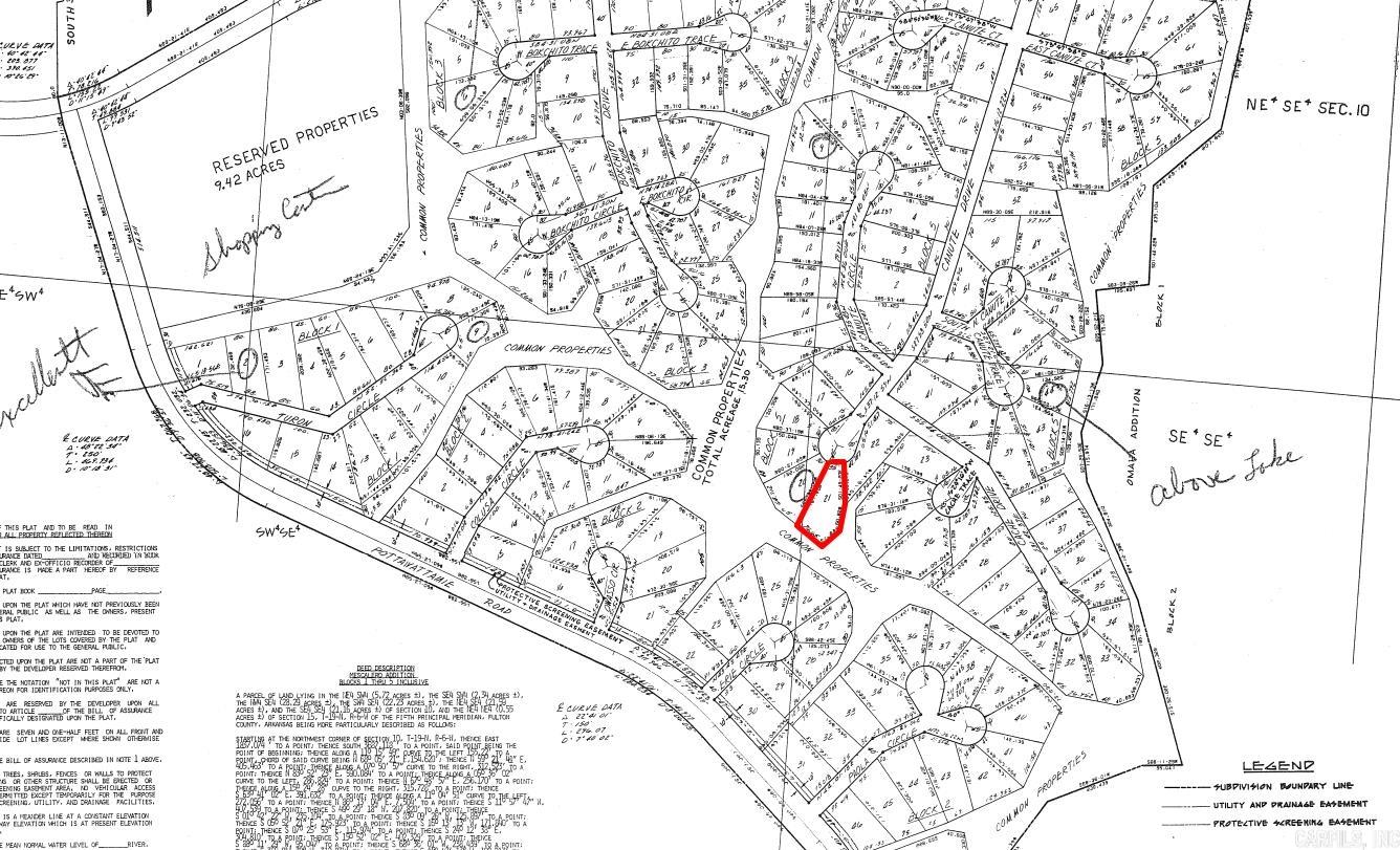 Lot 21 Canute  Cherokee Village, AR