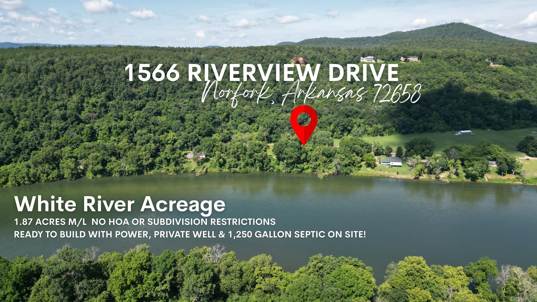 1566 Riverview Drive  Norfork, AR