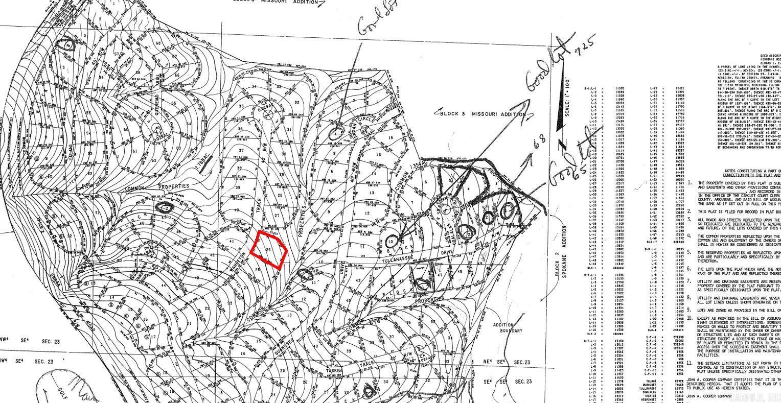 Lot 26 Wahpeton  Cherokee Village, AR