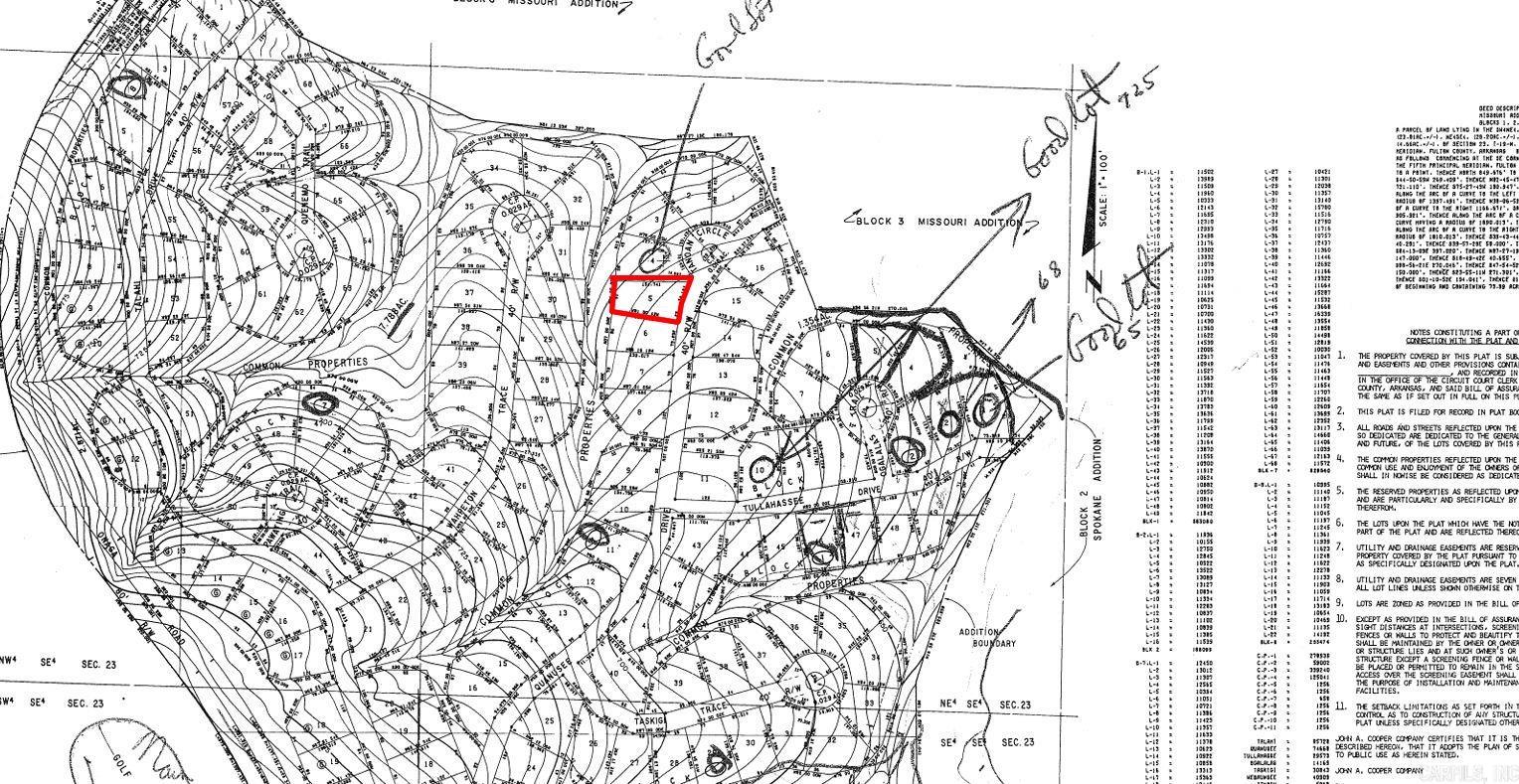 Lot 5 Quanusee  Cherokee Village, AR