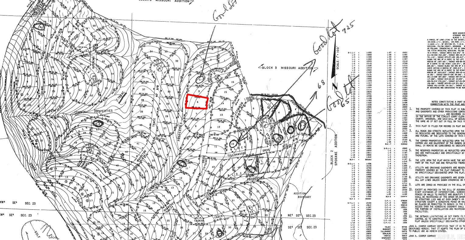 Lot 6 Quanusee  Cherokee Village, AR