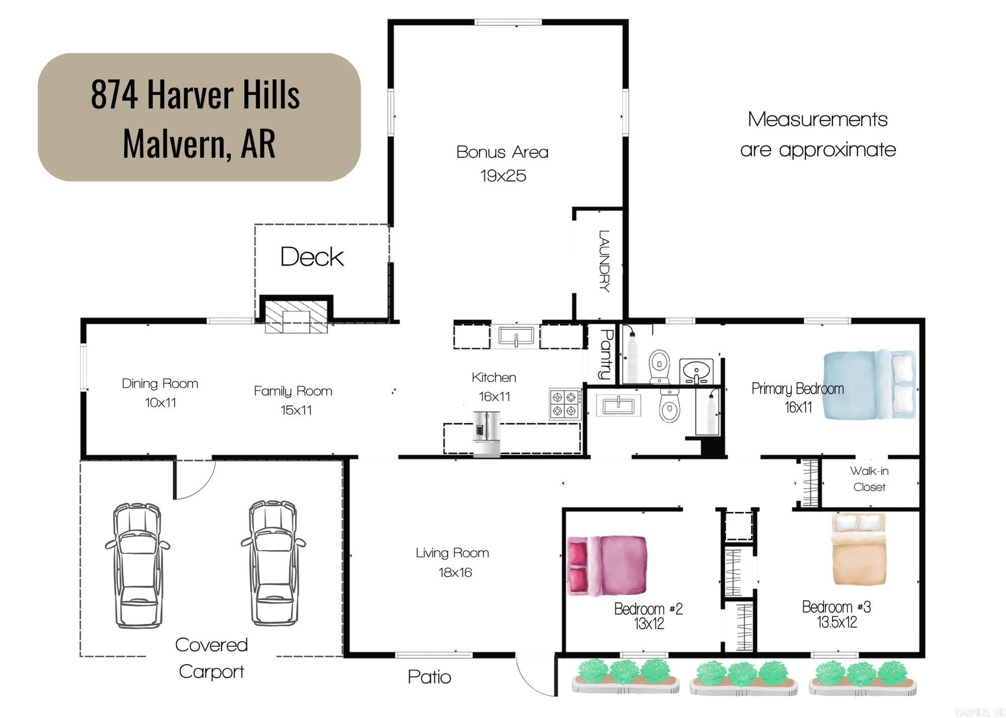 874 Harver Hills Road Malvern, AR 72104