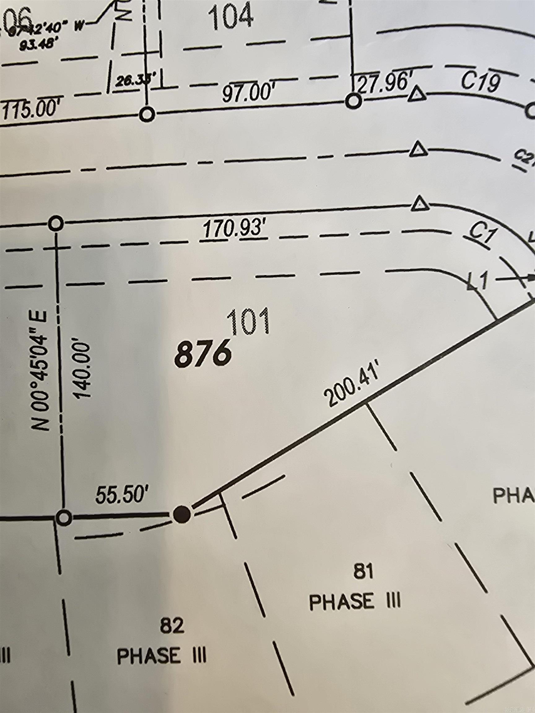 Lot 876 Michael  Beebe, AR