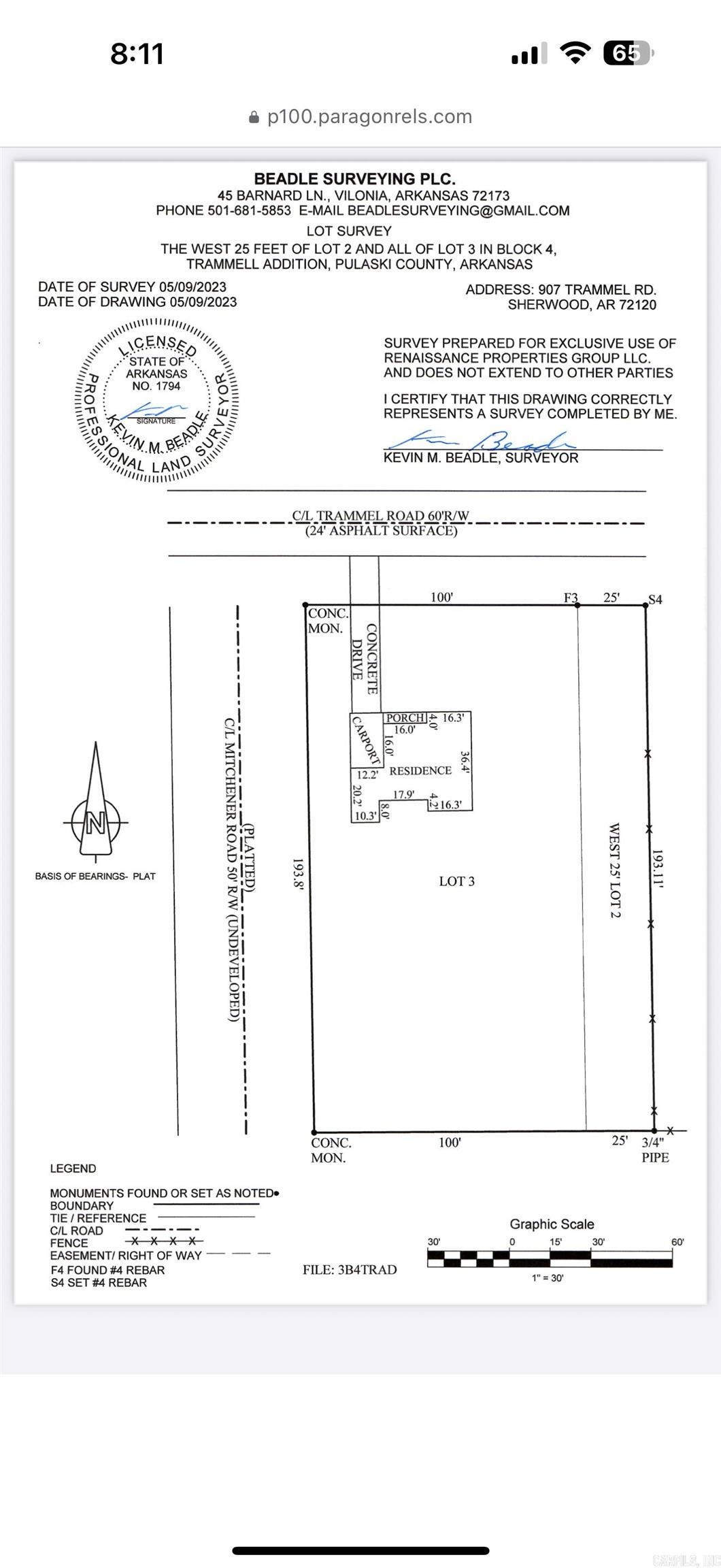 907 Trammel  Sherwood, AR