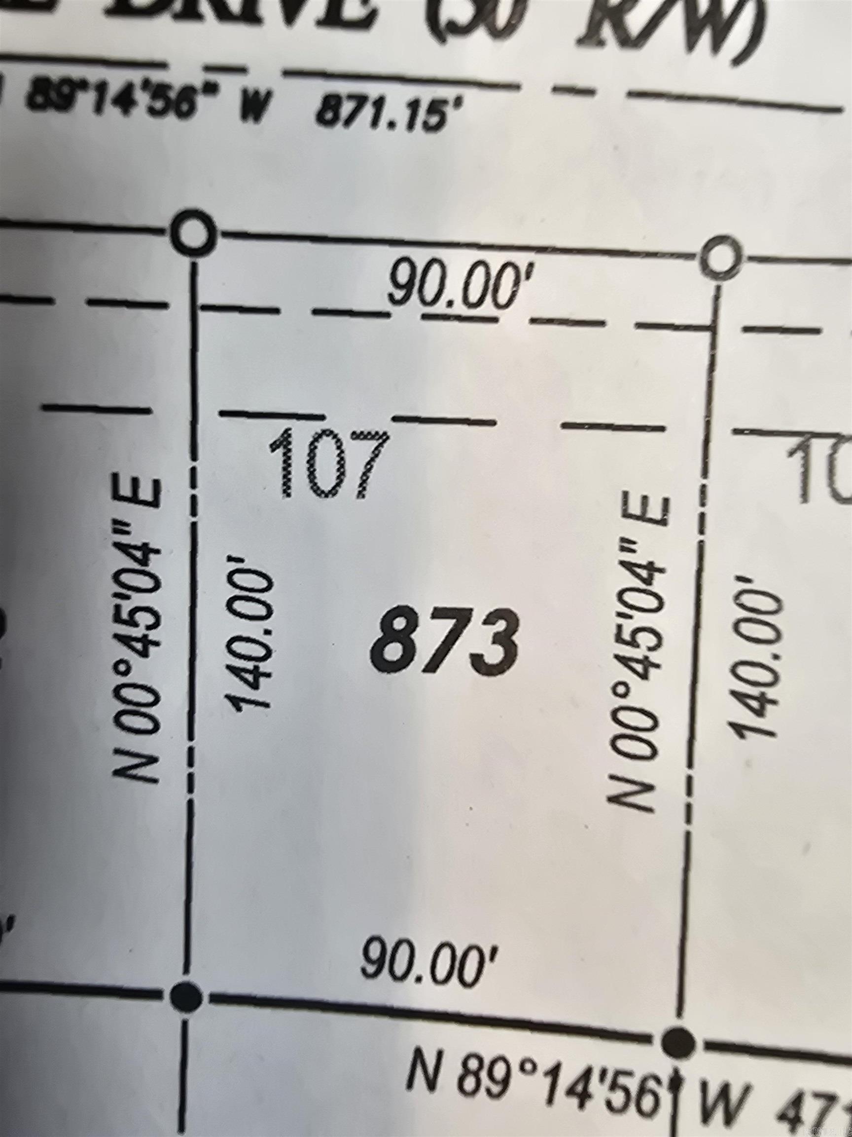 Lot 873 Michael  Beebe, AR