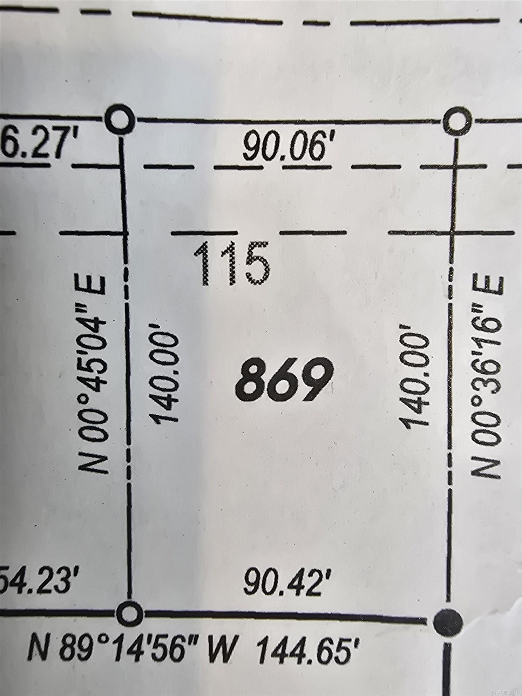 Lot 869 Michael  Beebe, AR