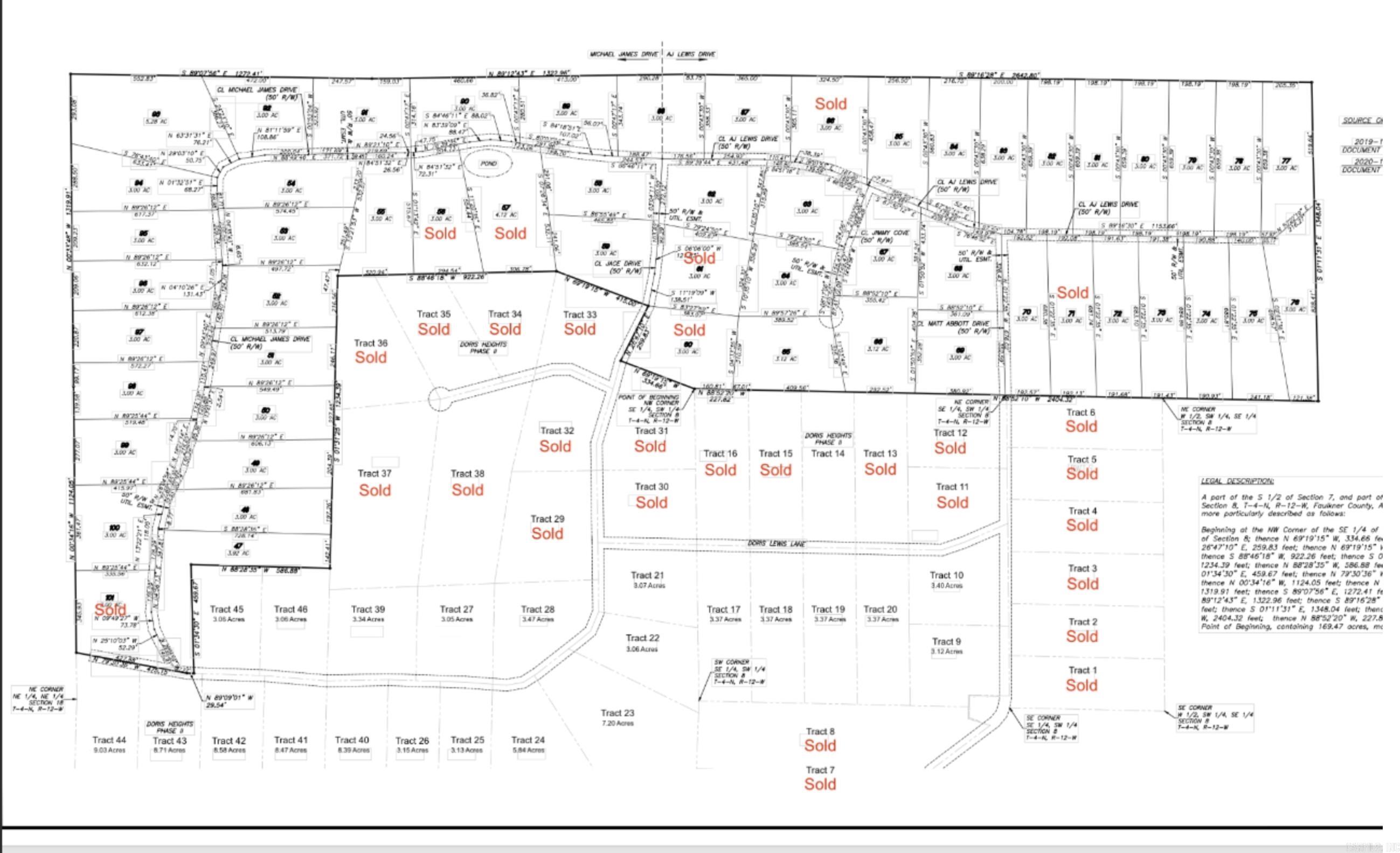 Tract 87 Aj Lewis  Sherwood, AR