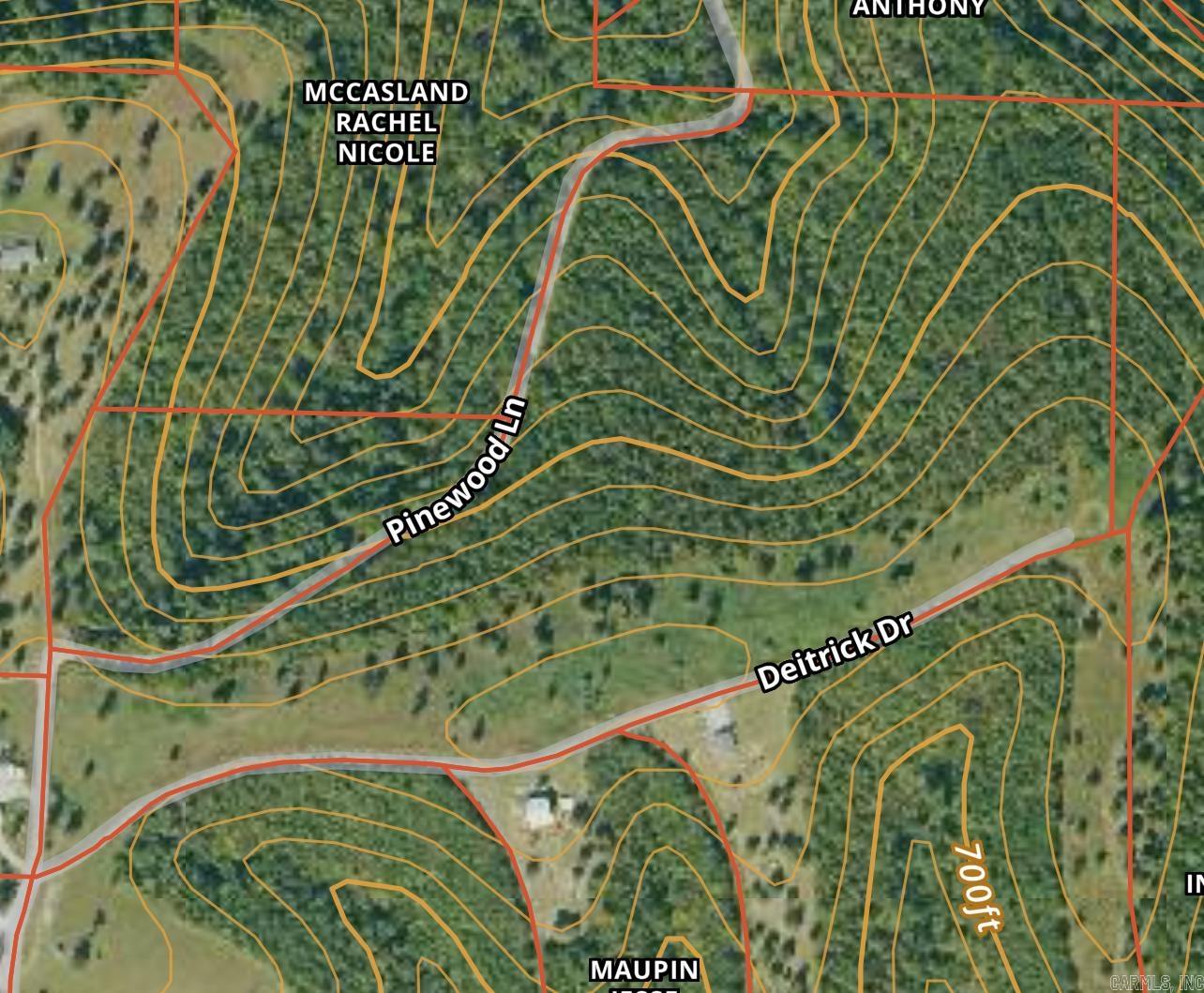 3.47 acres Deitrick Blessing SD tract 2 Mountain View, AR