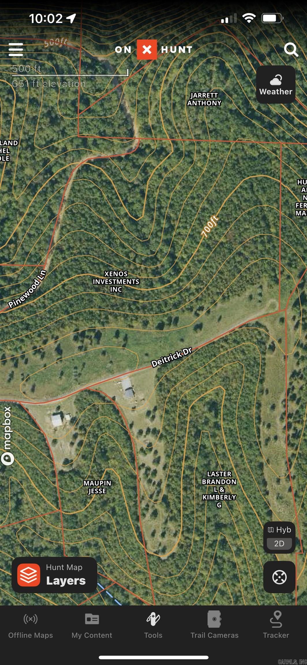 3.47 acres Deitrick Blessing SD tract 2 Mountain View, AR