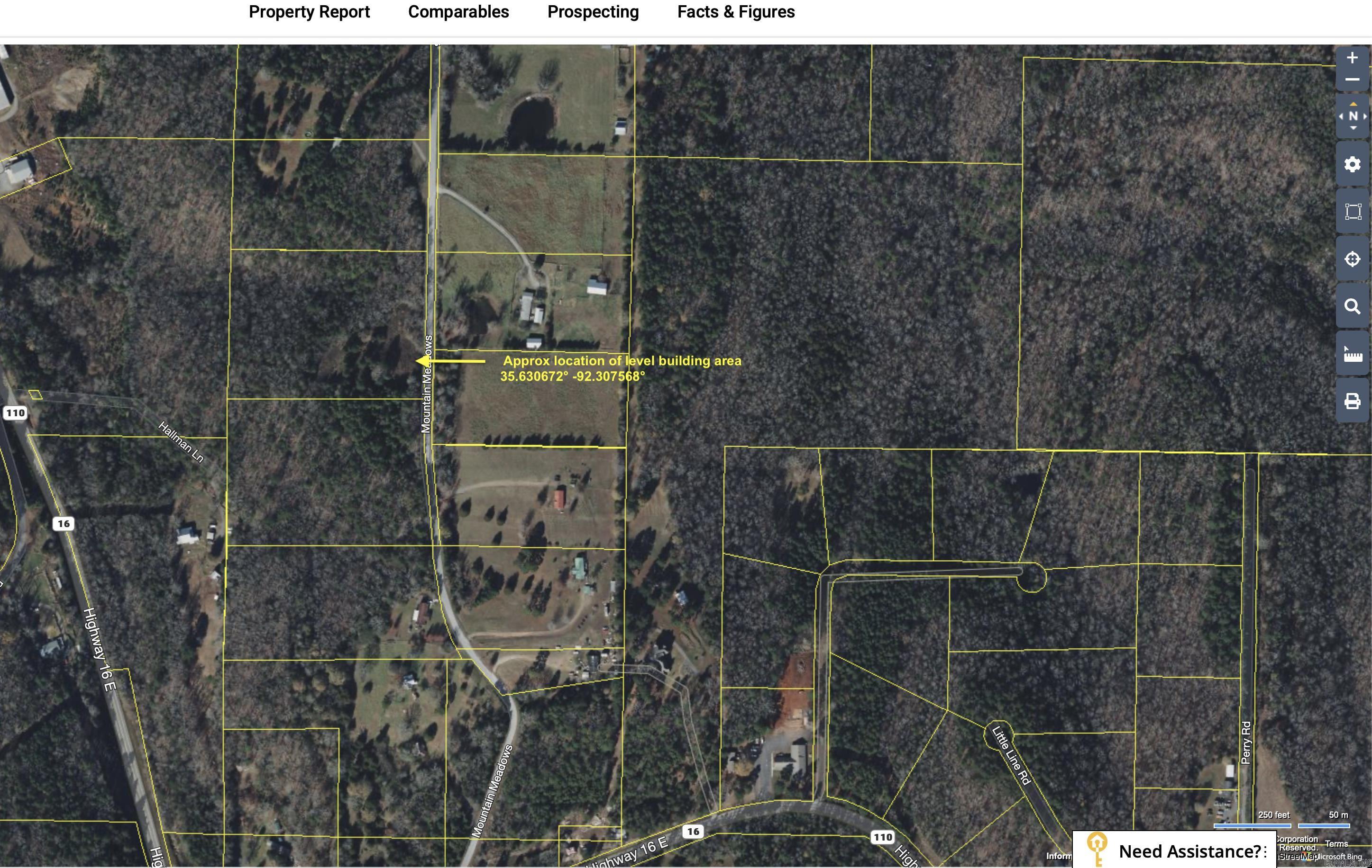 7.5 acres Mountain Meadows Road  Shirley, AR