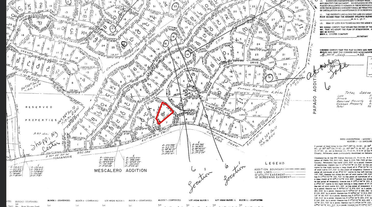 Lot 6 Coup  Cherokee Village, AR