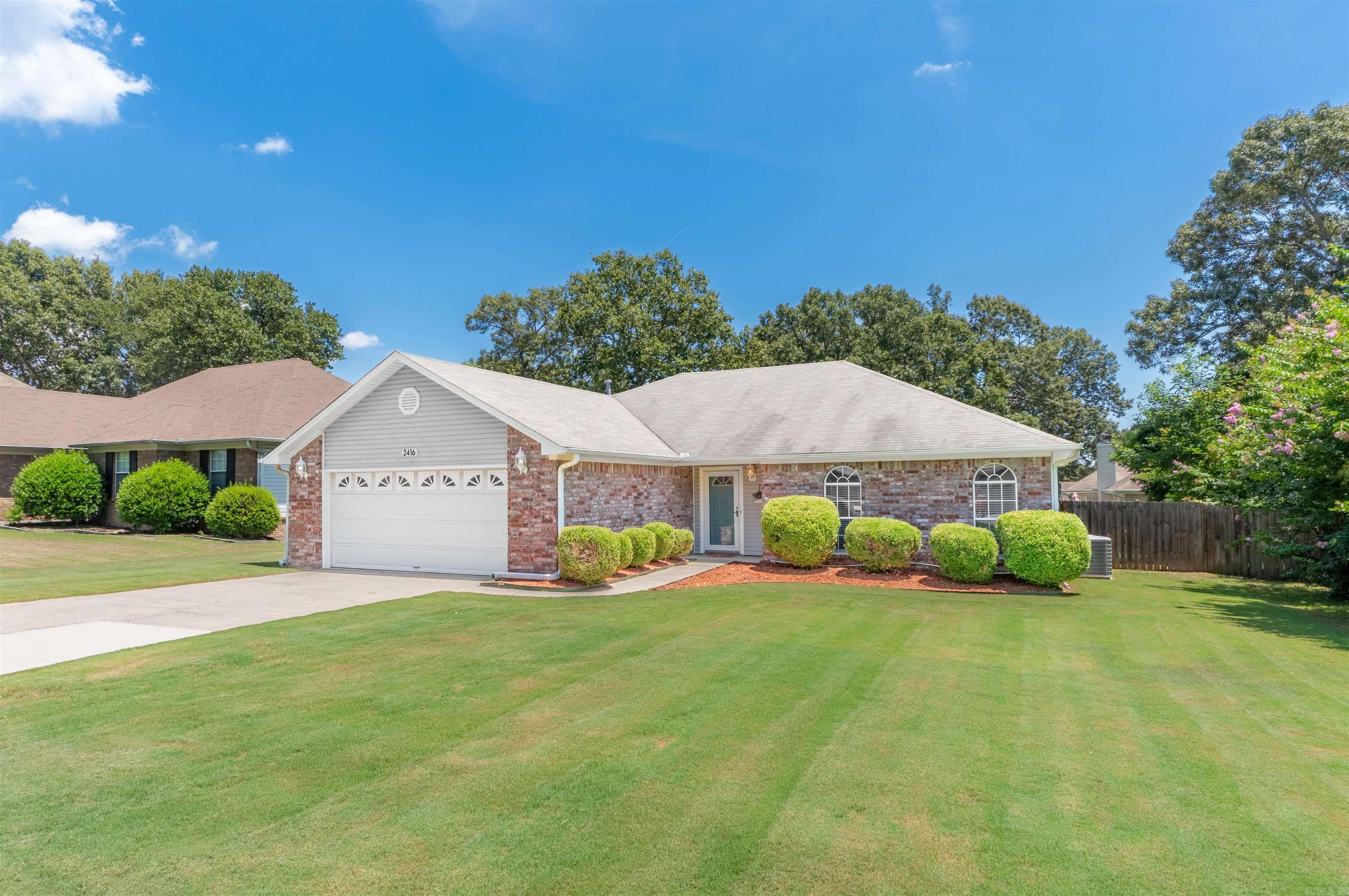 2416 Bearskin Dr  Sherwood, AR