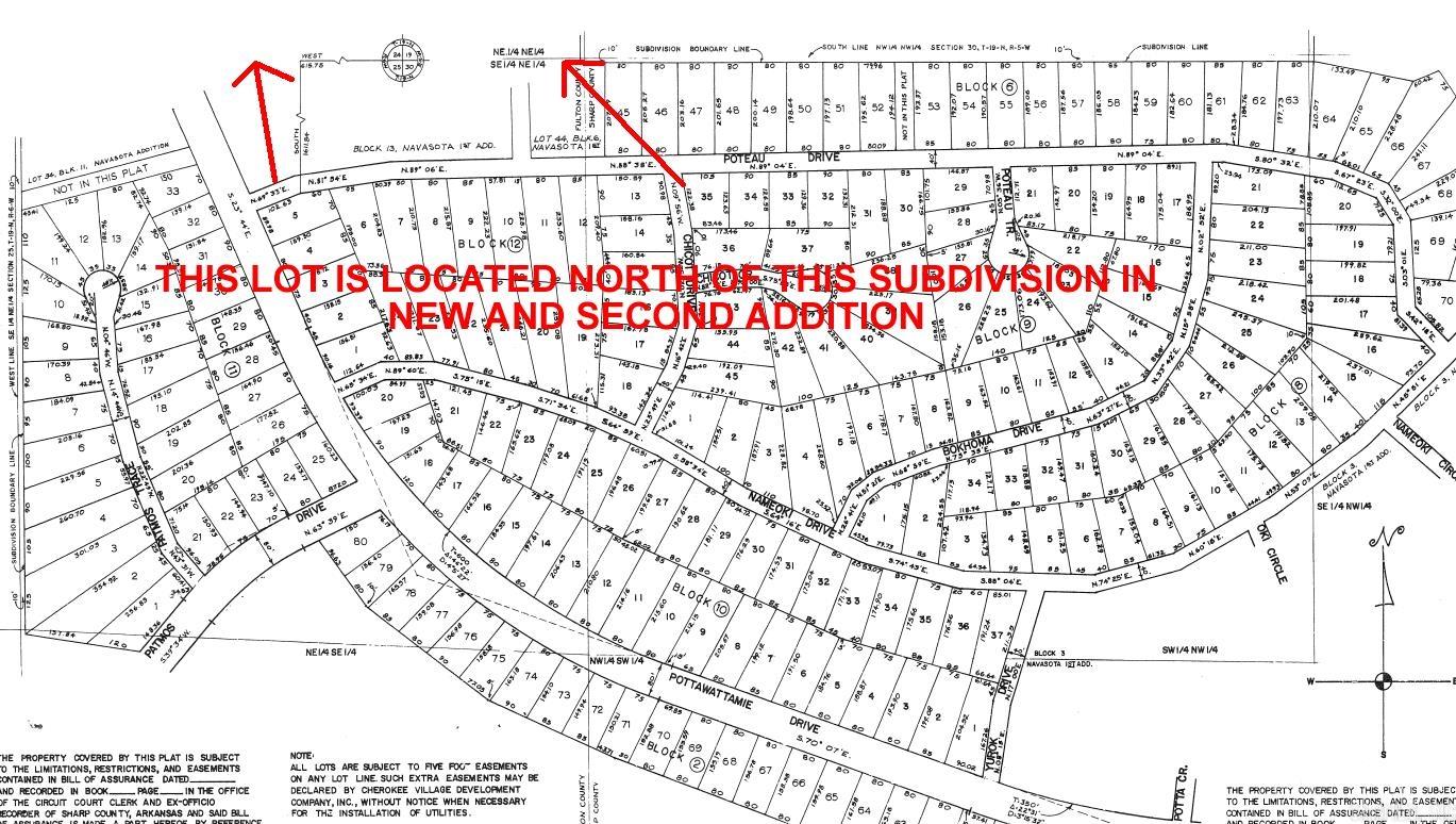 Lot 30 Ione  Cherokee Village, AR