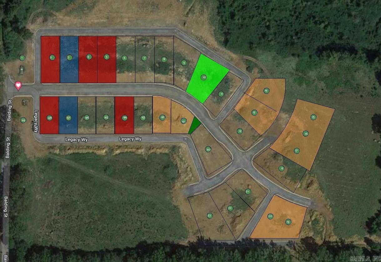 Lot 43 Legacy  Ward, AR