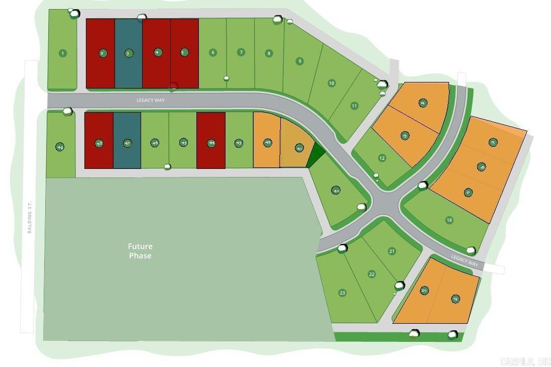 Lot 46 Legacy  Ward, AR