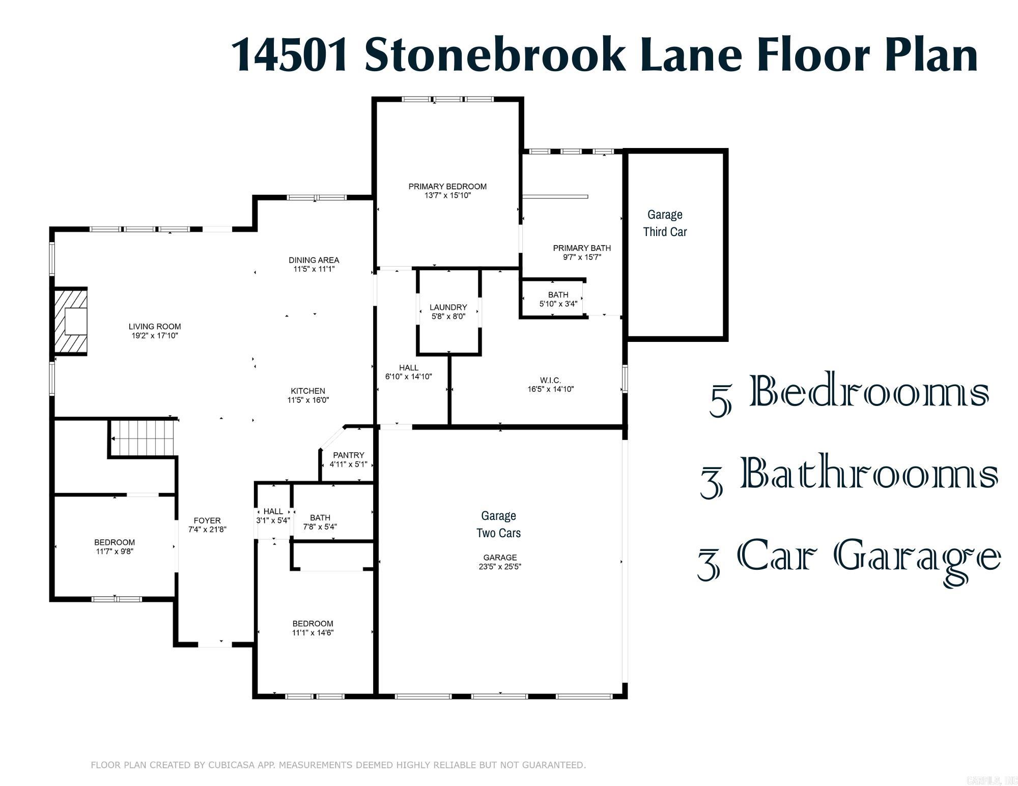 14501 Stonebrook  Maumelle, AR