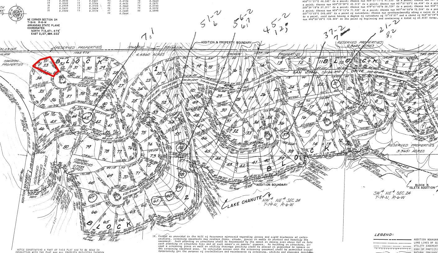 Lot 33 Kiniks  Cherokee Village, AR