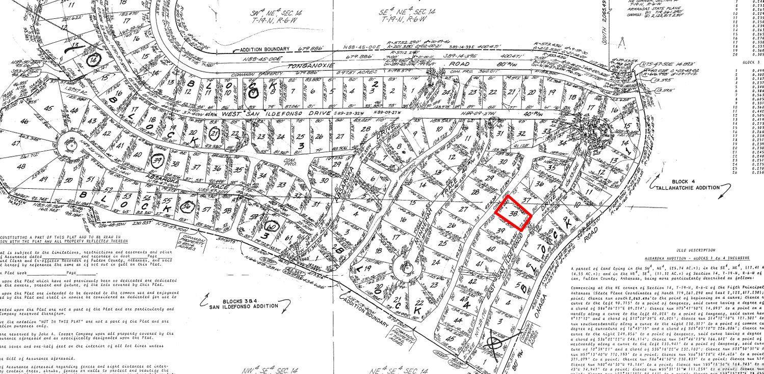 Lot 38 E San Ildefonso  Cherokee Village, AR