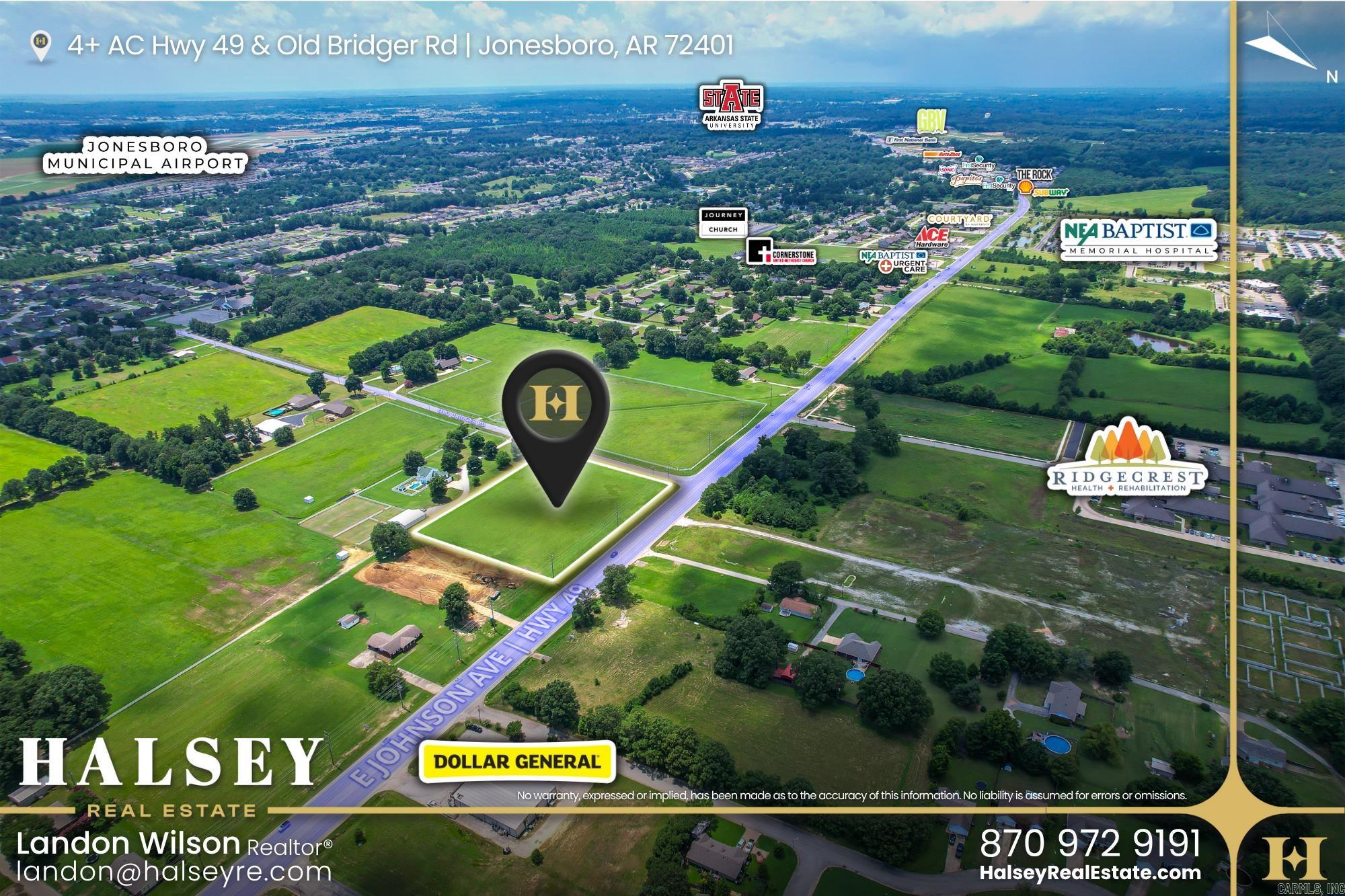  Hwy 49 and Old Bridger Rd  Jonesboro, AR