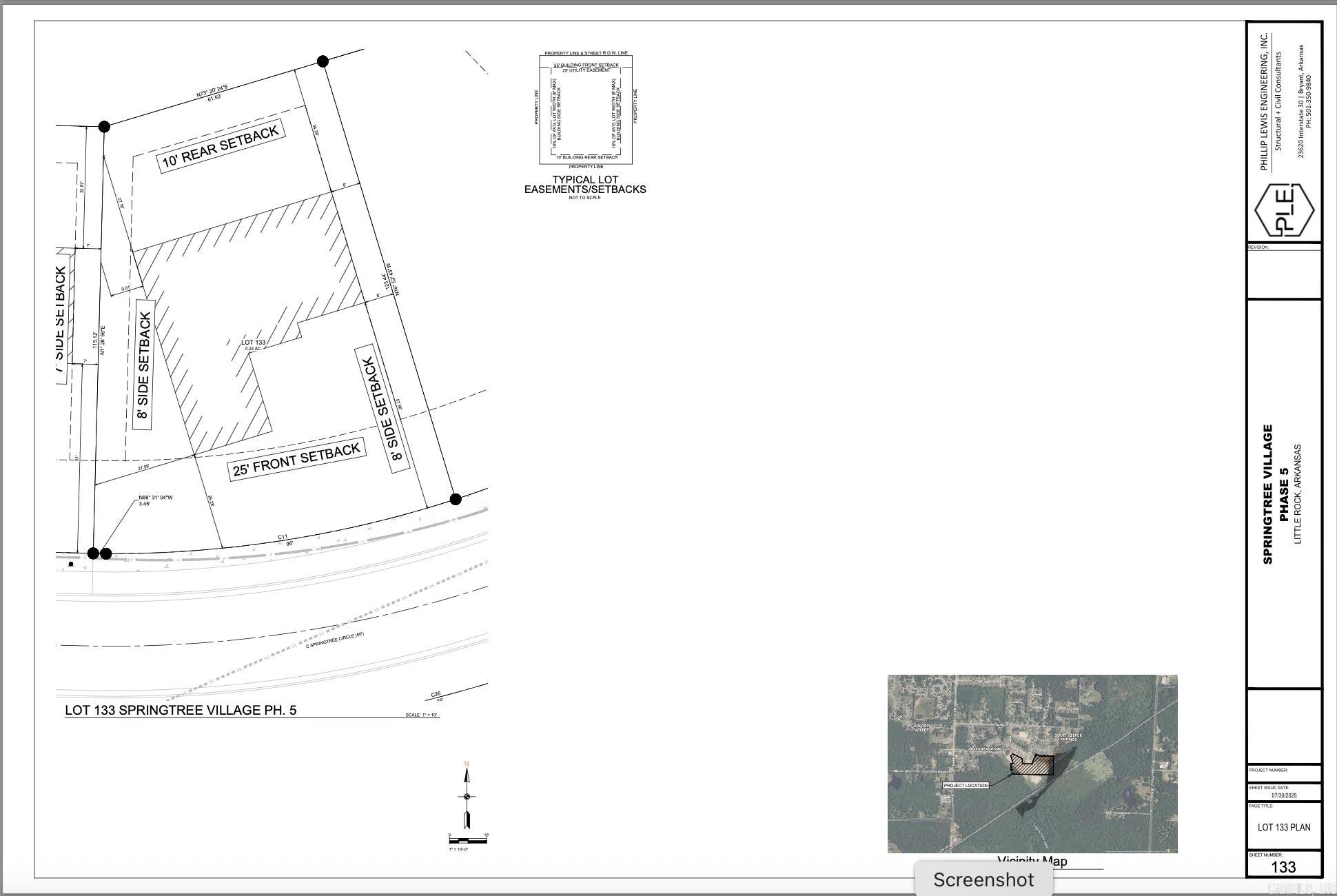 TBD Springtree Lot 133 Little Rock, AR