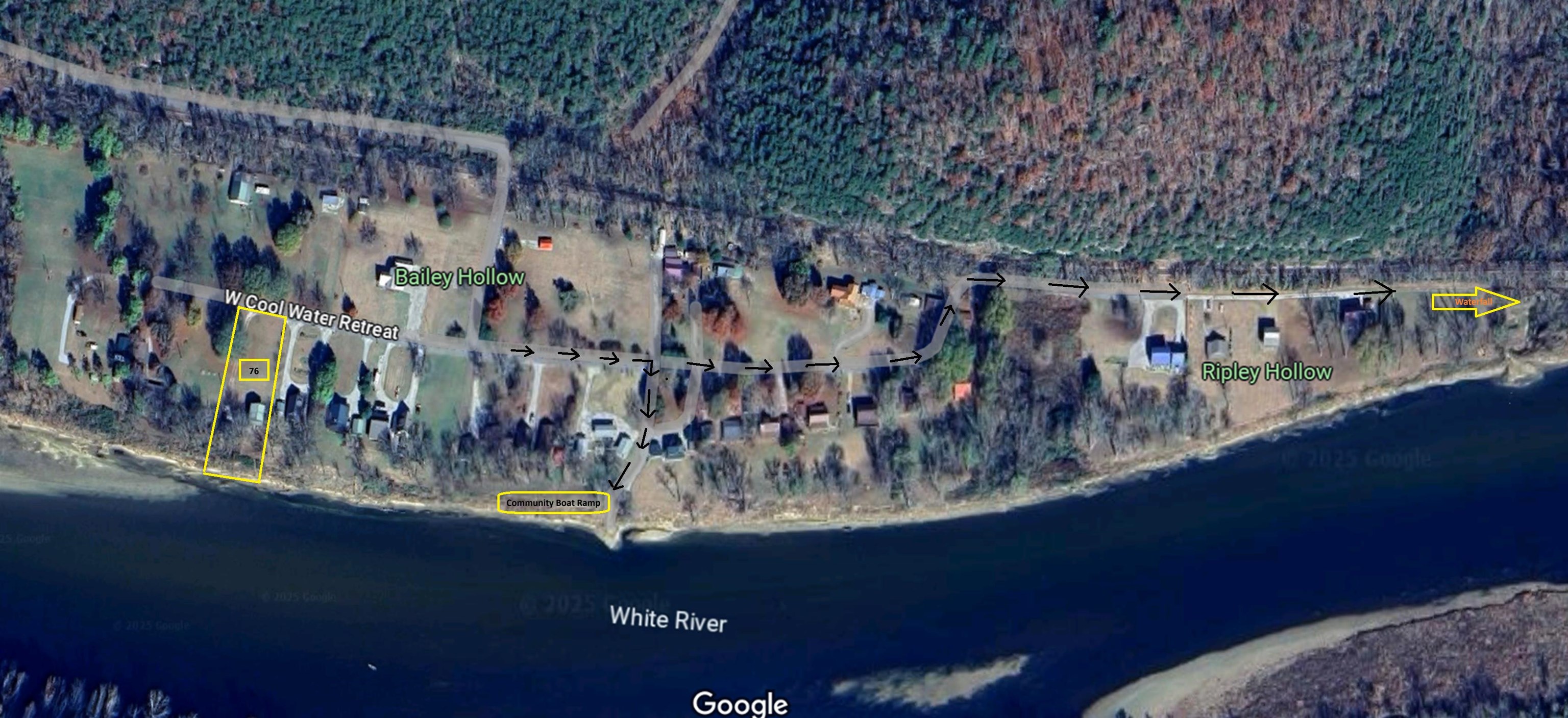 76 W Cool Water Retreat  Mountain View, AR