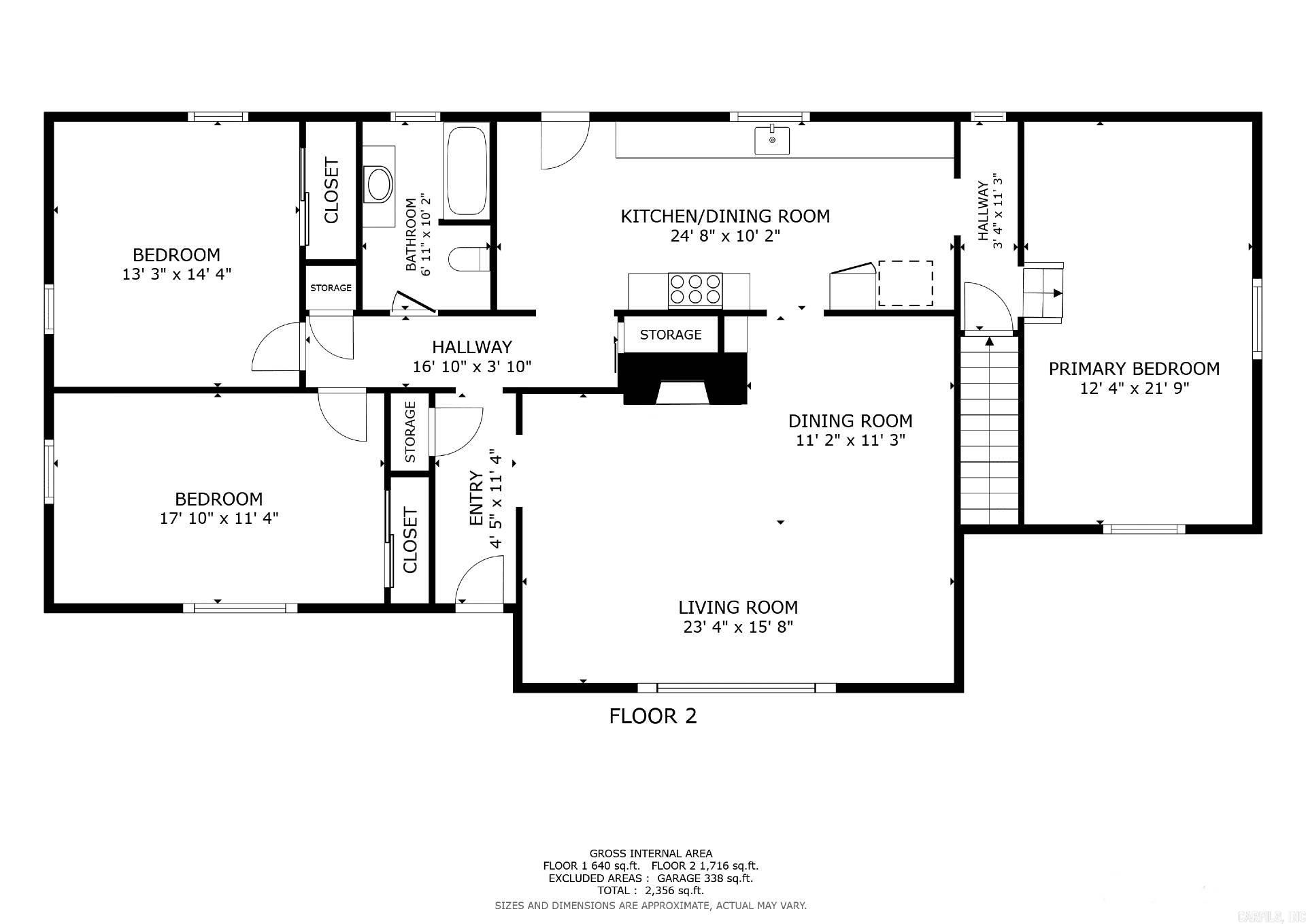 916 N Estes  Yellville, AR