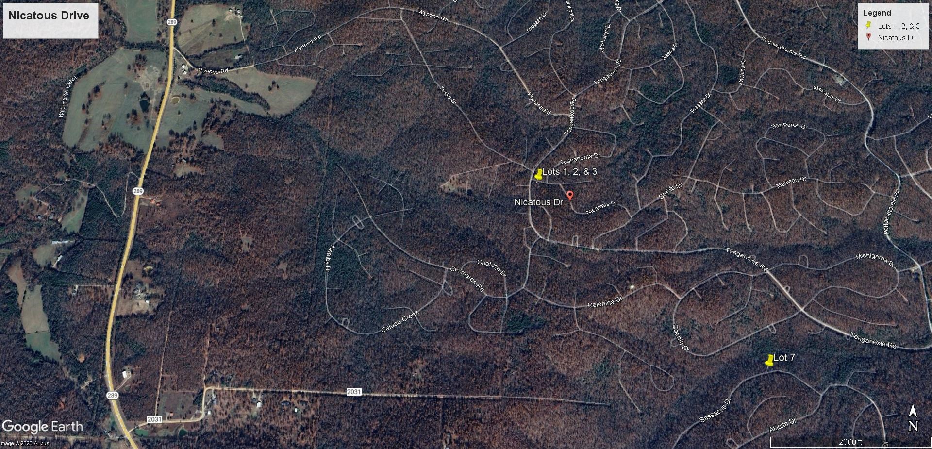 L-1,2,3, B-19 Nicatouse  Cherokee Village, AR
