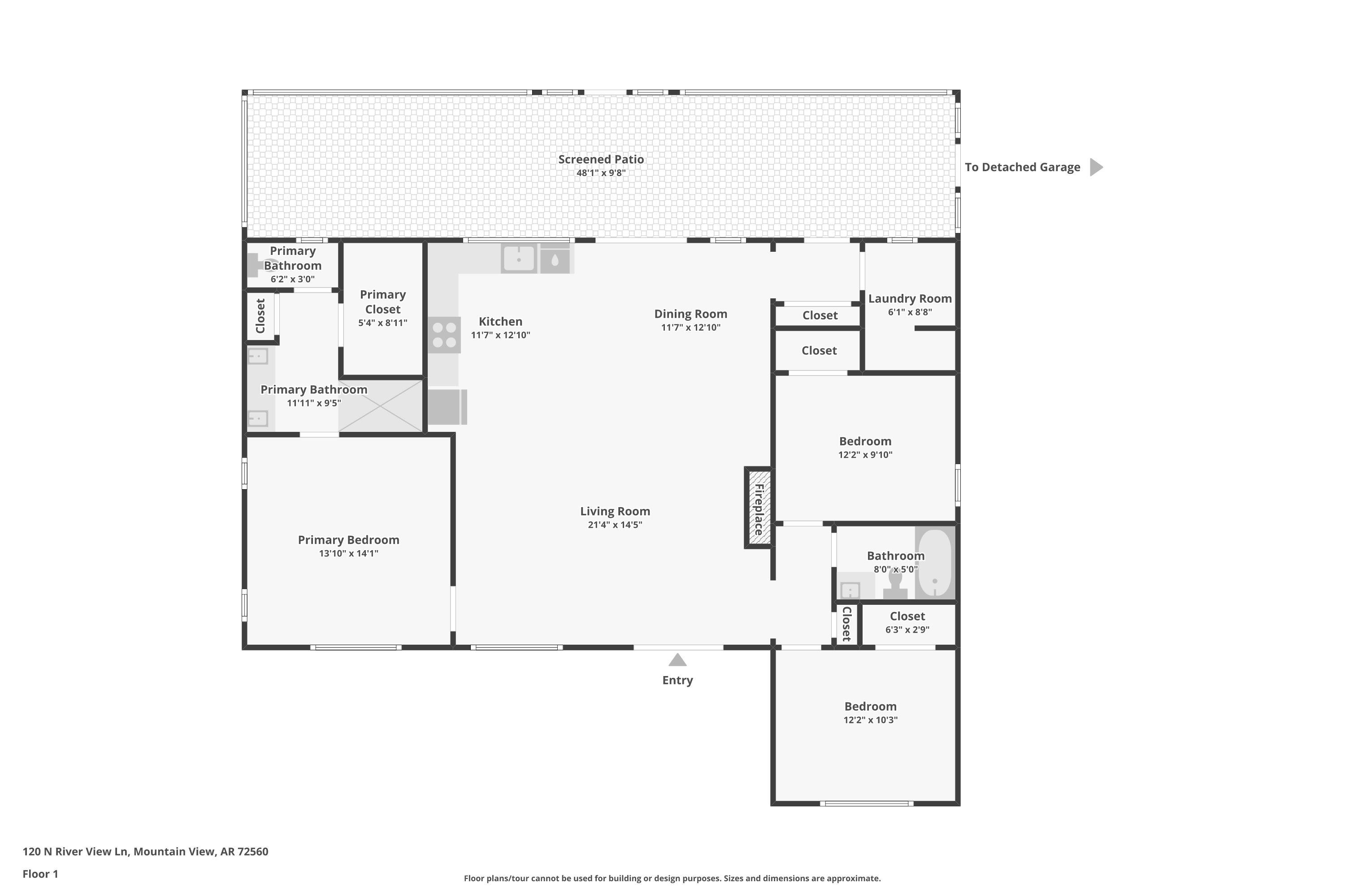 120 N Riverview  Mountain View, AR