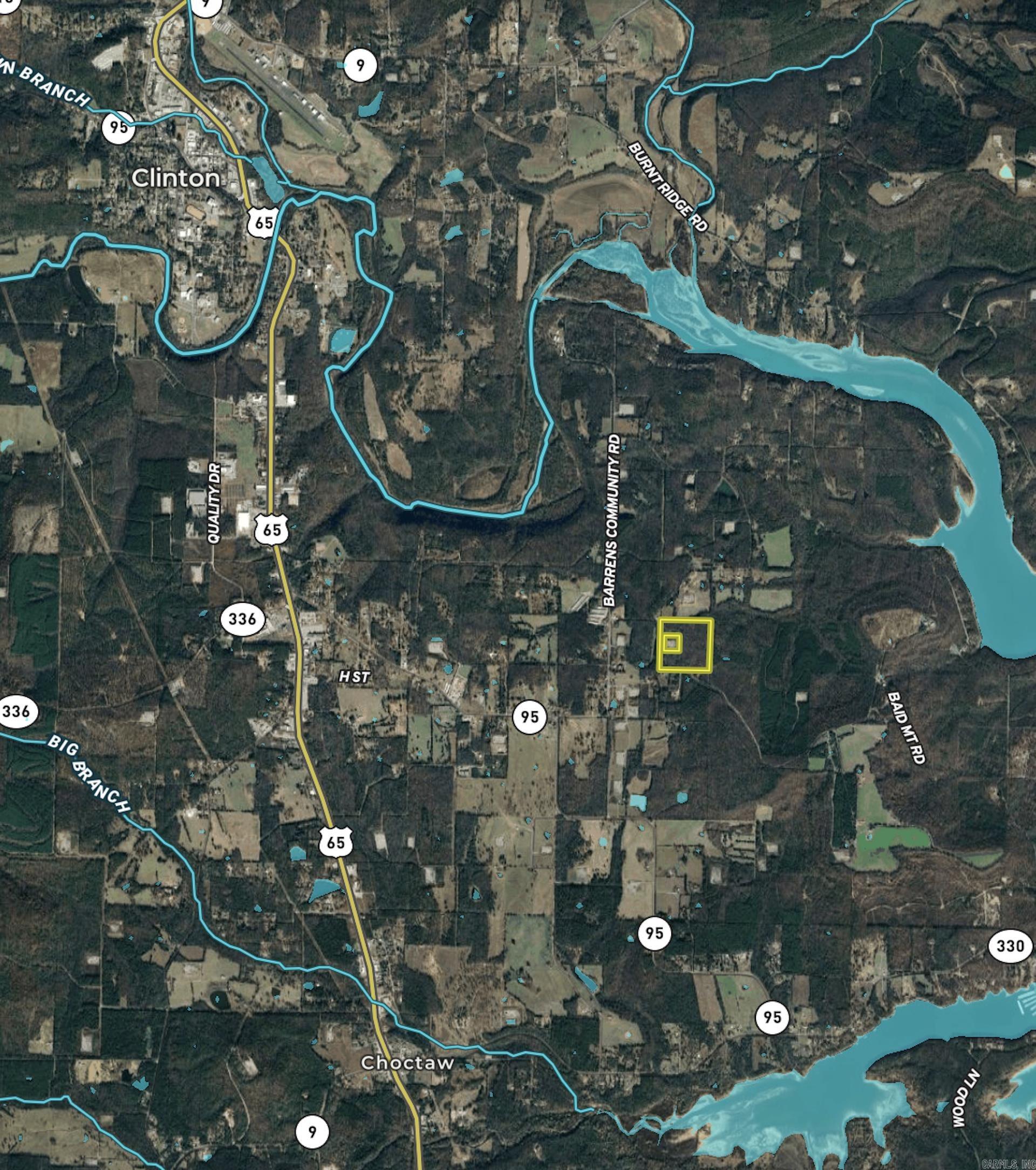 000 Barren's Loop Road,  Clinton, AR