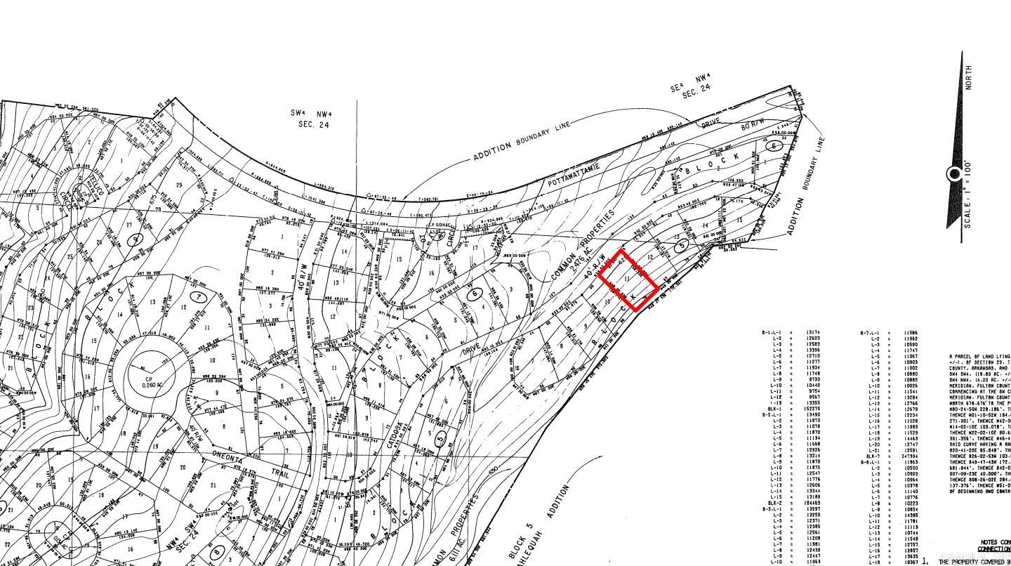 Lot 11 Catoosa  Cherokee Village, AR