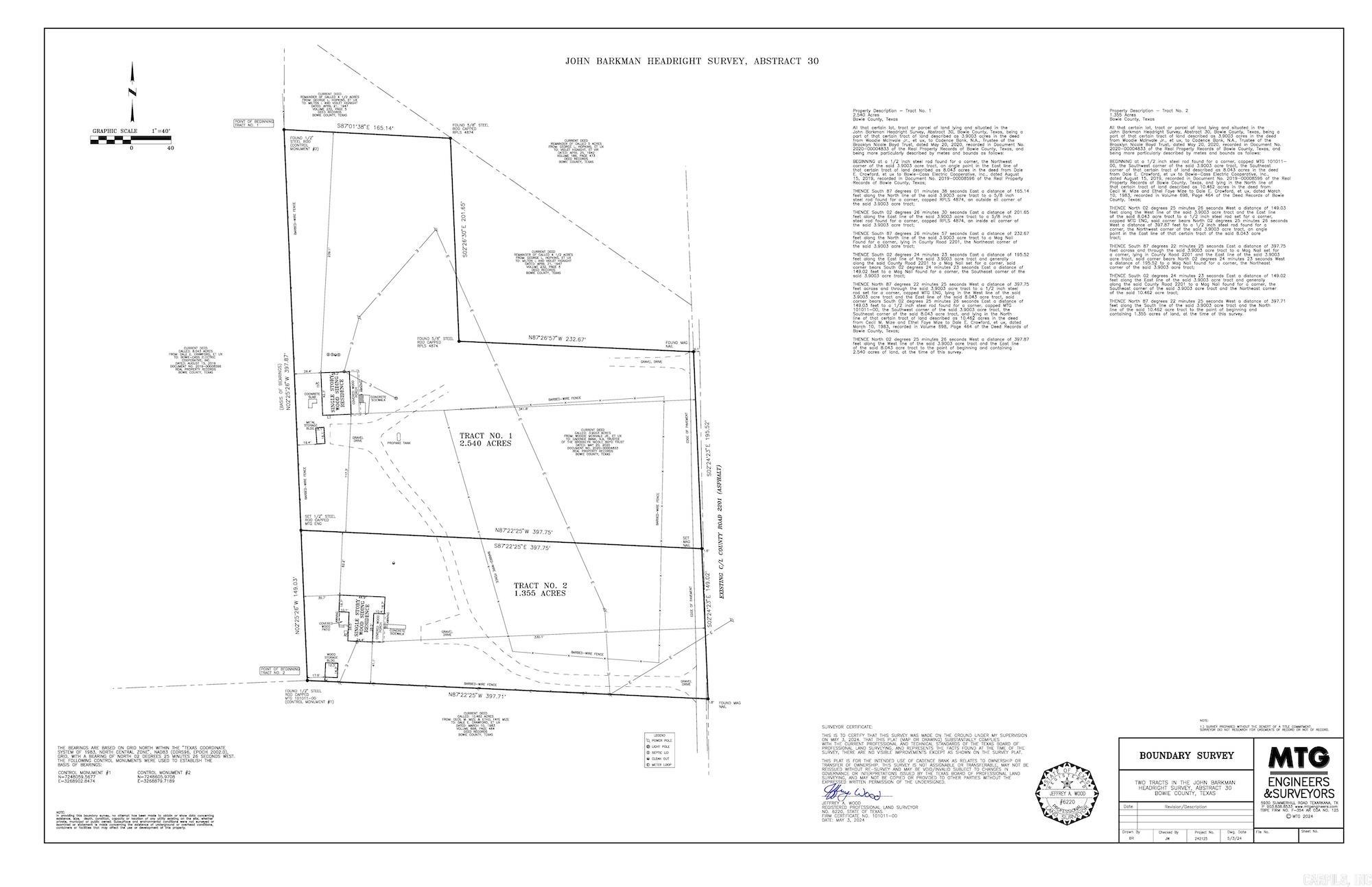 136 CR 2201  Hooks, TX