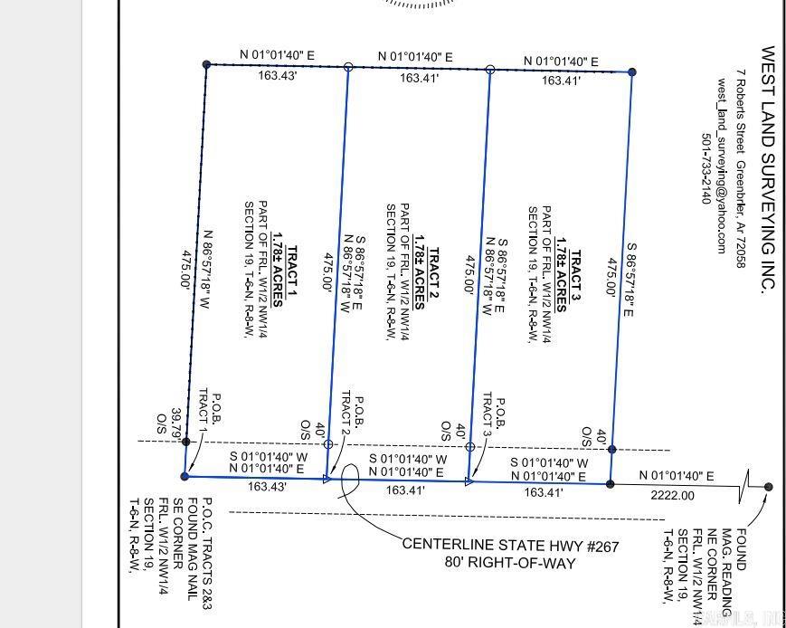 3830 Hwy 267 S  Beebe, AR