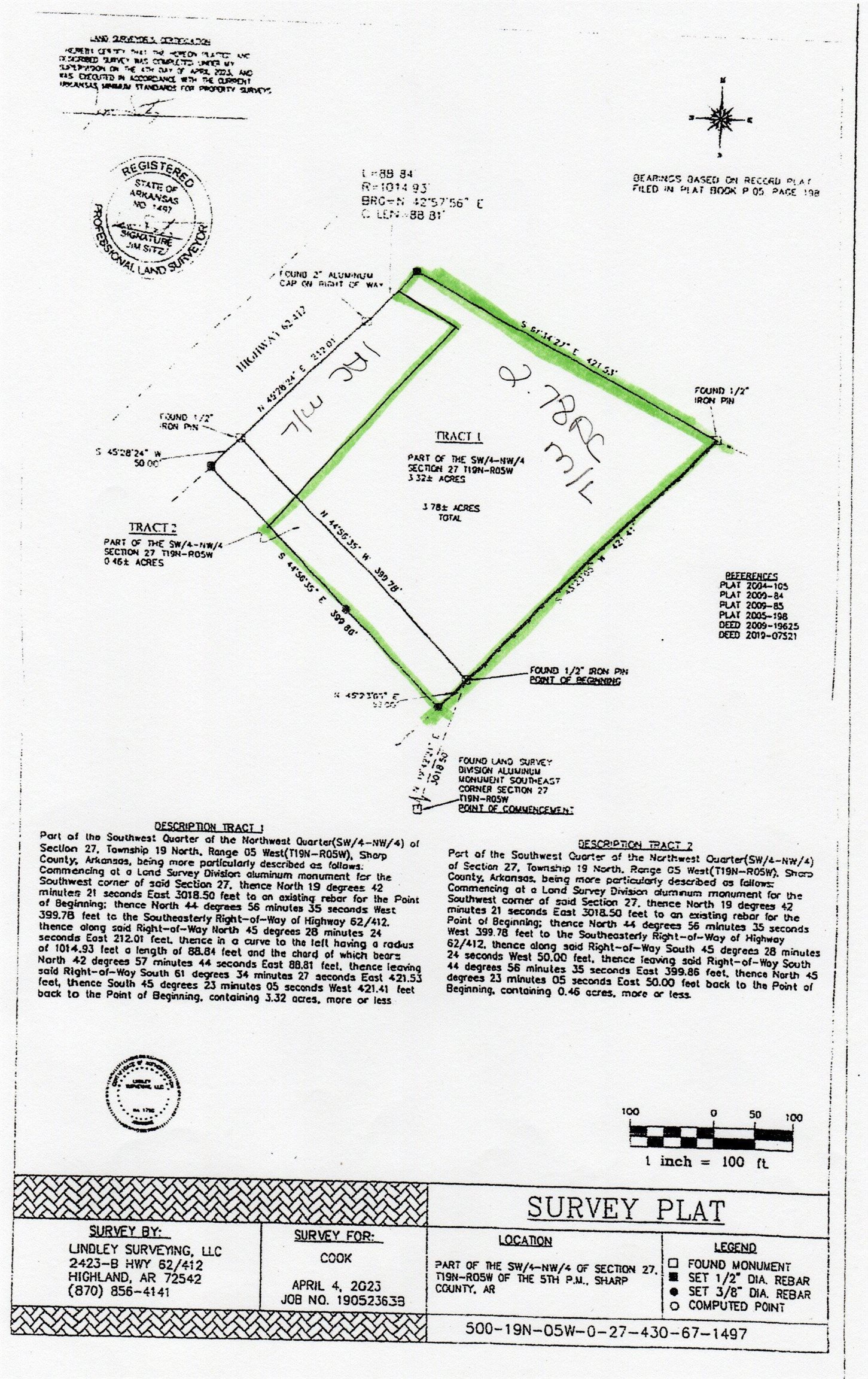 2530B US 62-412  Highland, AR